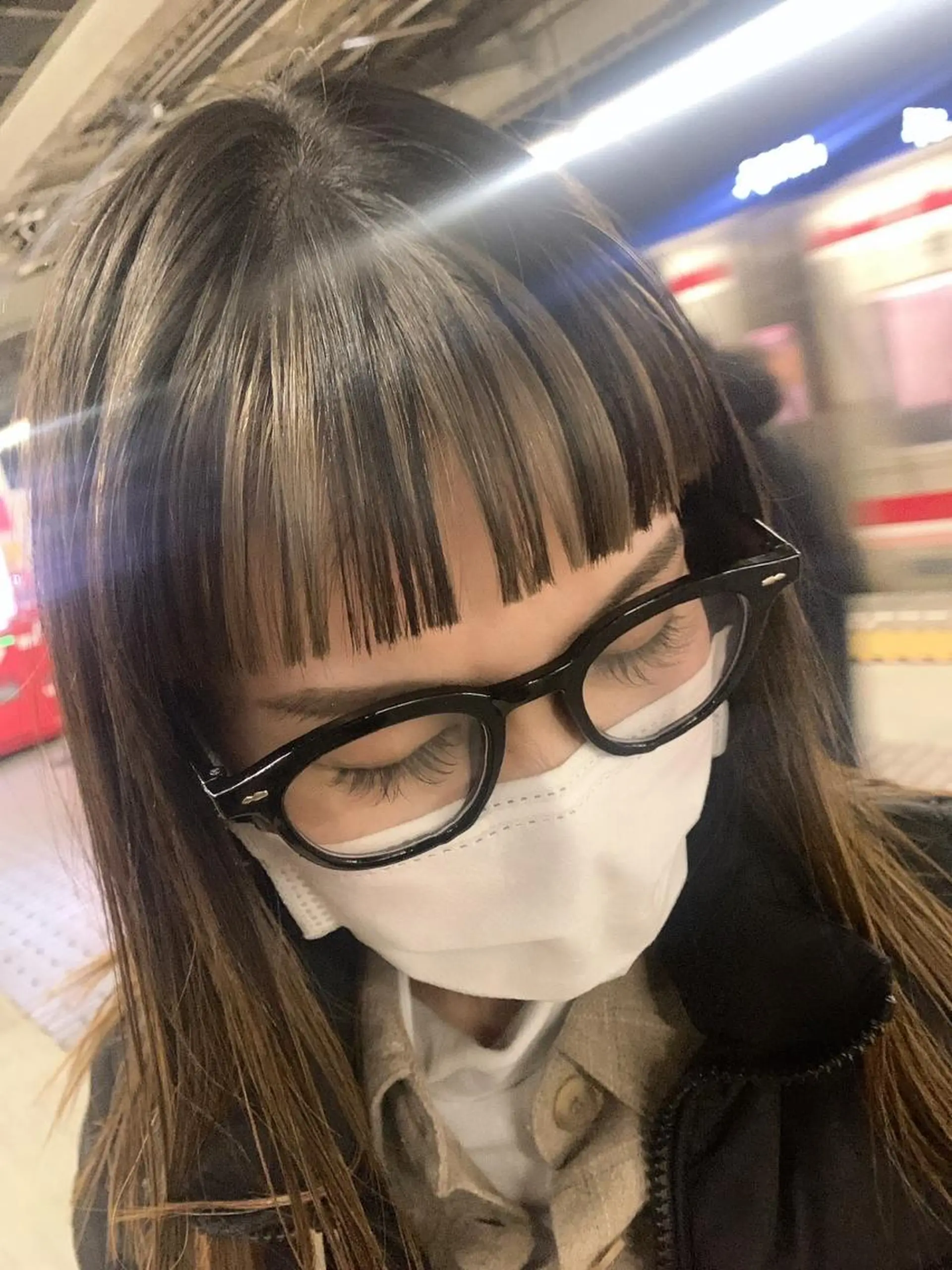 カラー ロング Oli-Oli 大田のヘアスタイル