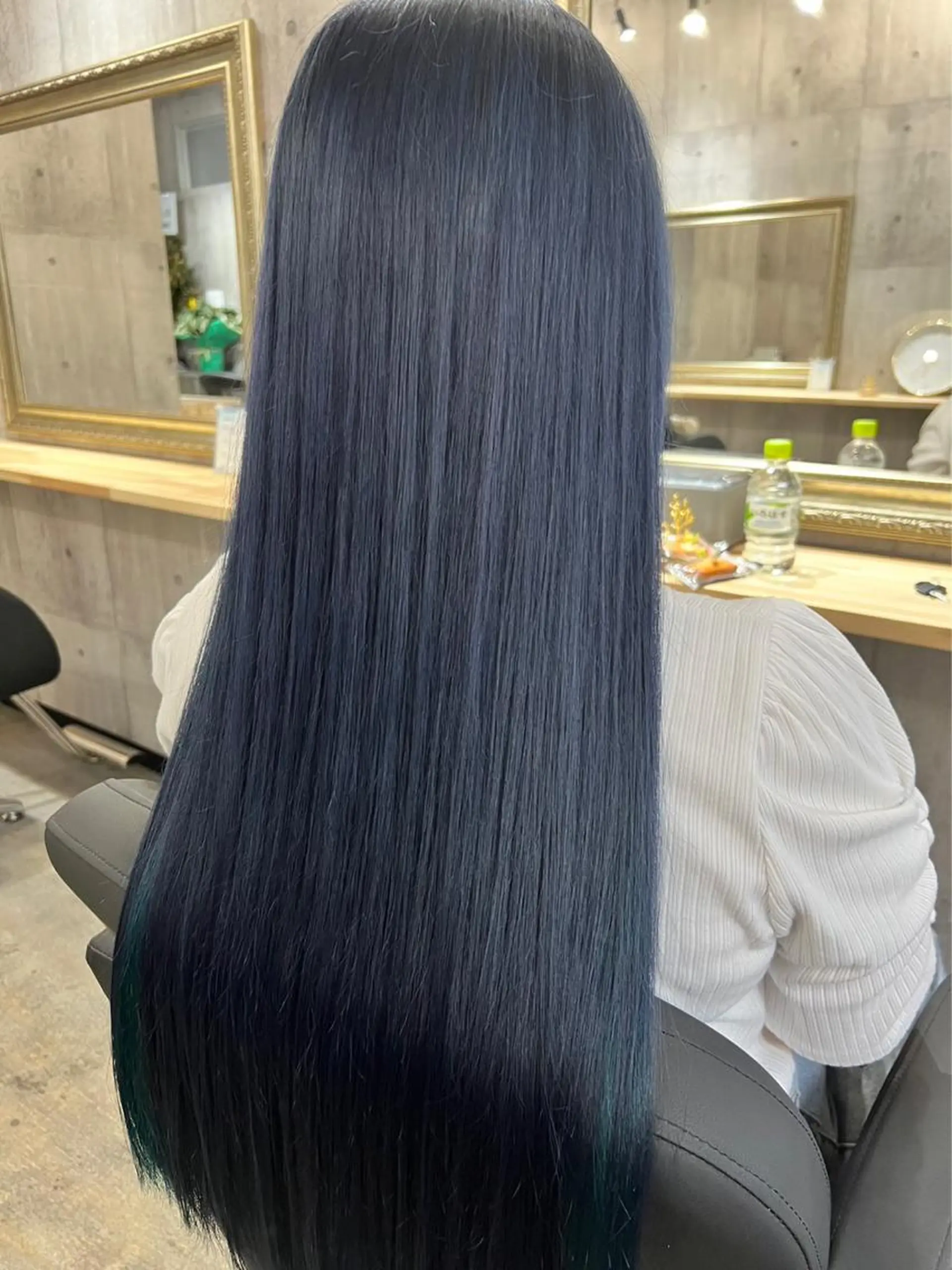 ロング カラー カット ヘアカラー トリートメント Sunny side 大名   RIOのヘアスタイル