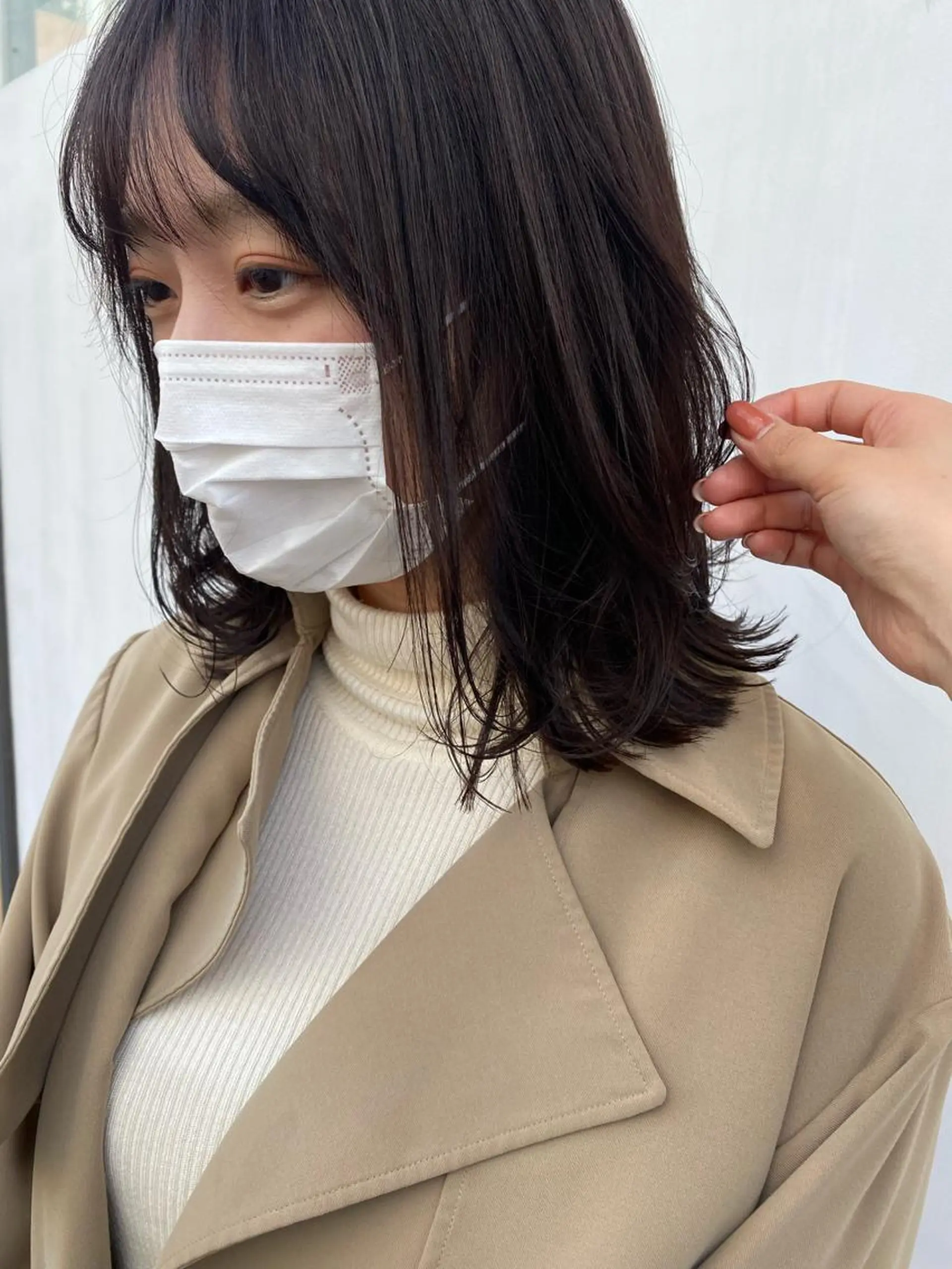 ミディアム 小林 朋花のヘアスタイル