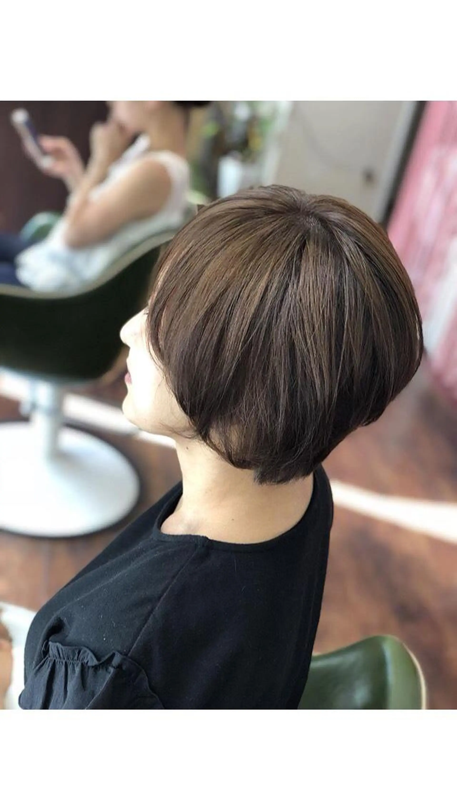 ショート カラー カット Largo ラルゴのヘアスタイル