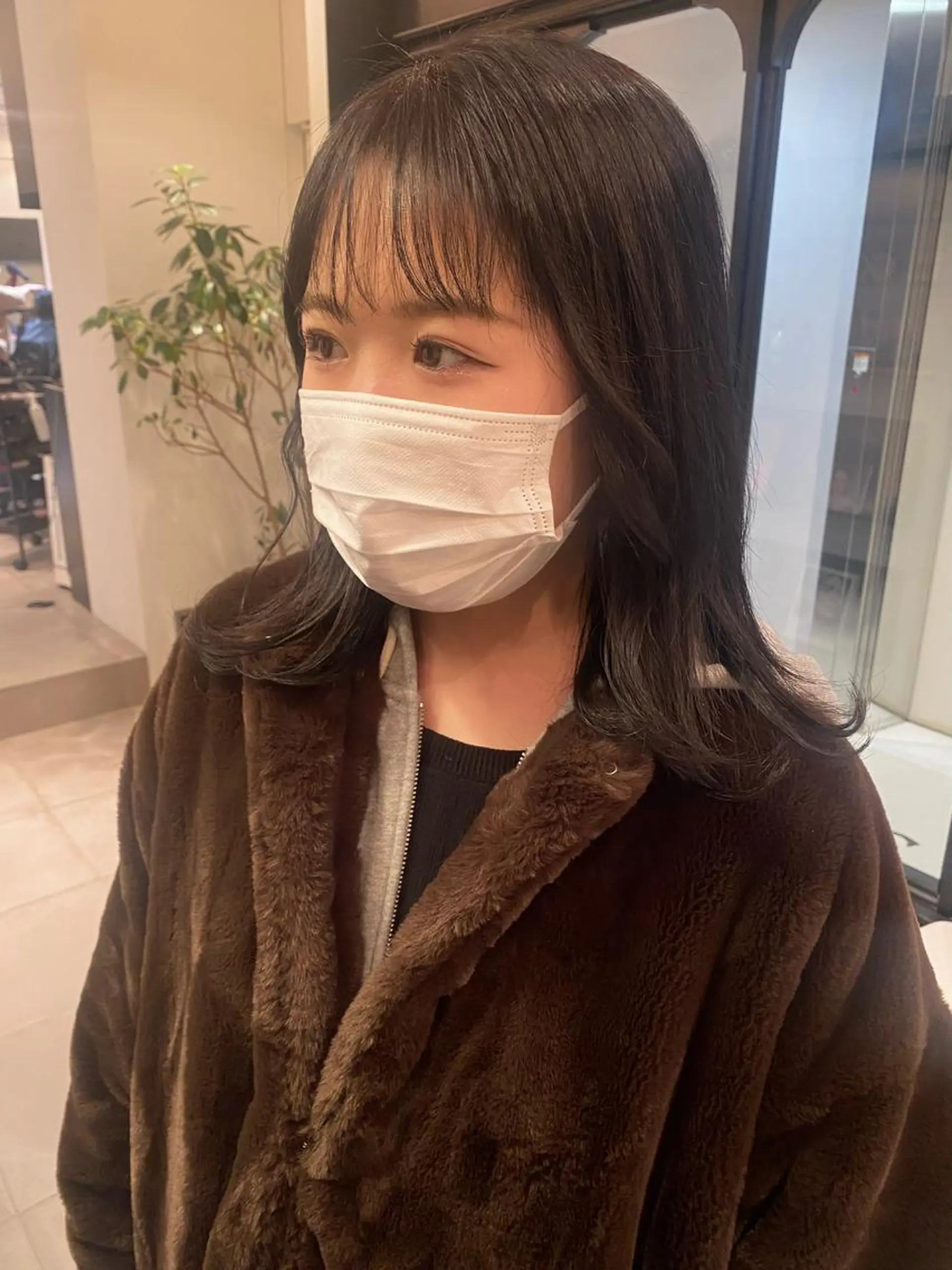 ミディアム カラー ヘアカラー riria/ボブ /透明感カラー🎀のヘアスタイル