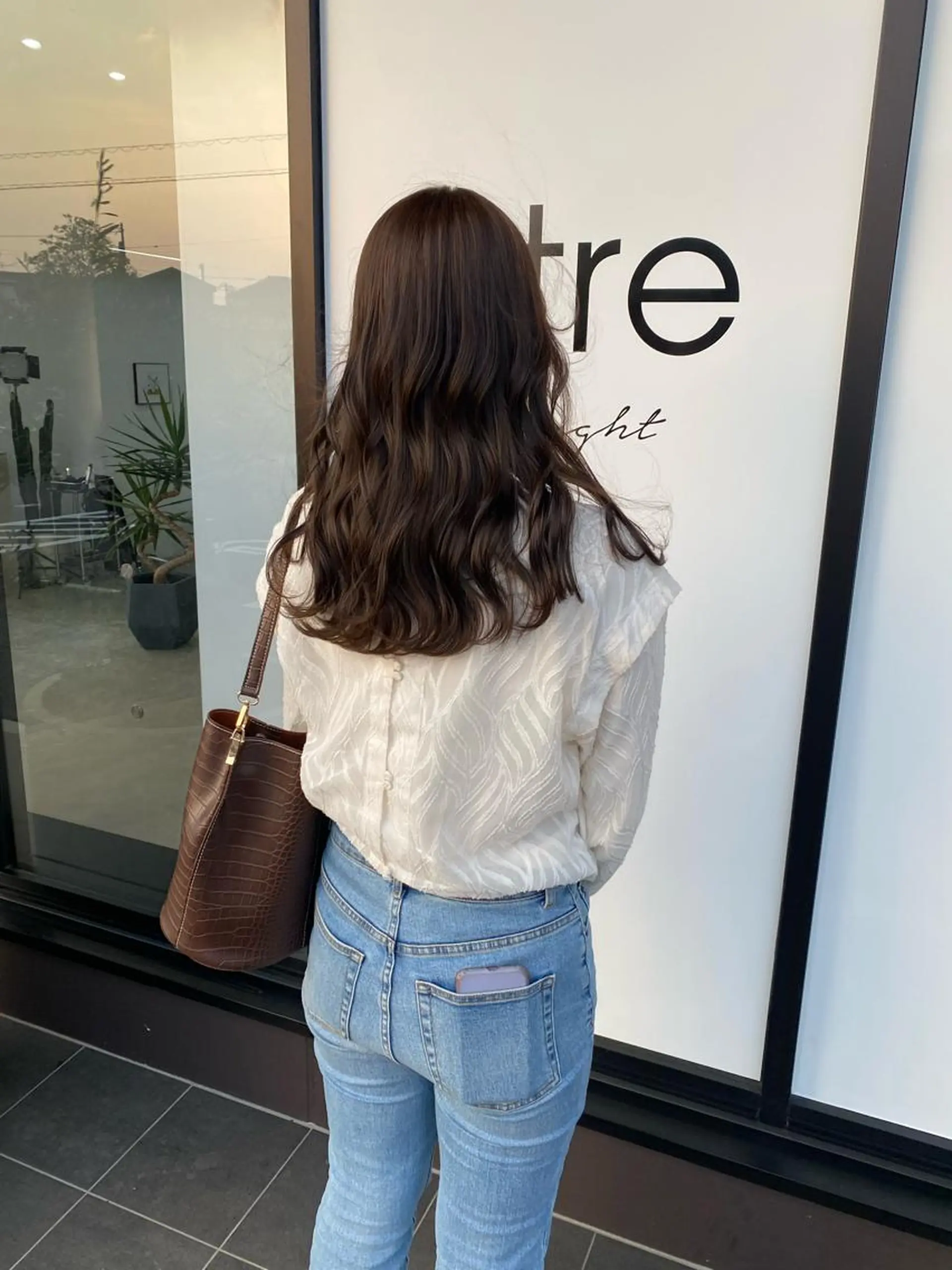 ロング カット ヘアカラー nought etre所属・スタイリスト杉本 泰士朗のヘアスタイル