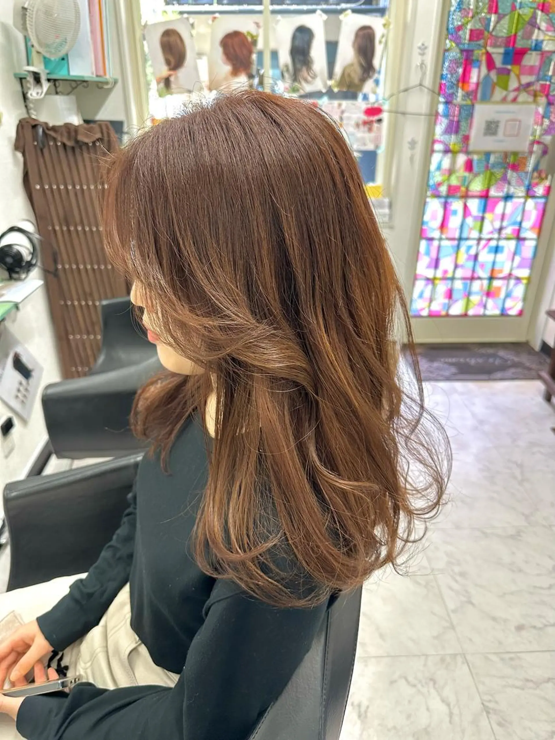 ロング パーマ ヘアアレンジ ヘアセット 髪質改善✧︎カラー 💎AIM【アイム】のヘアスタイル