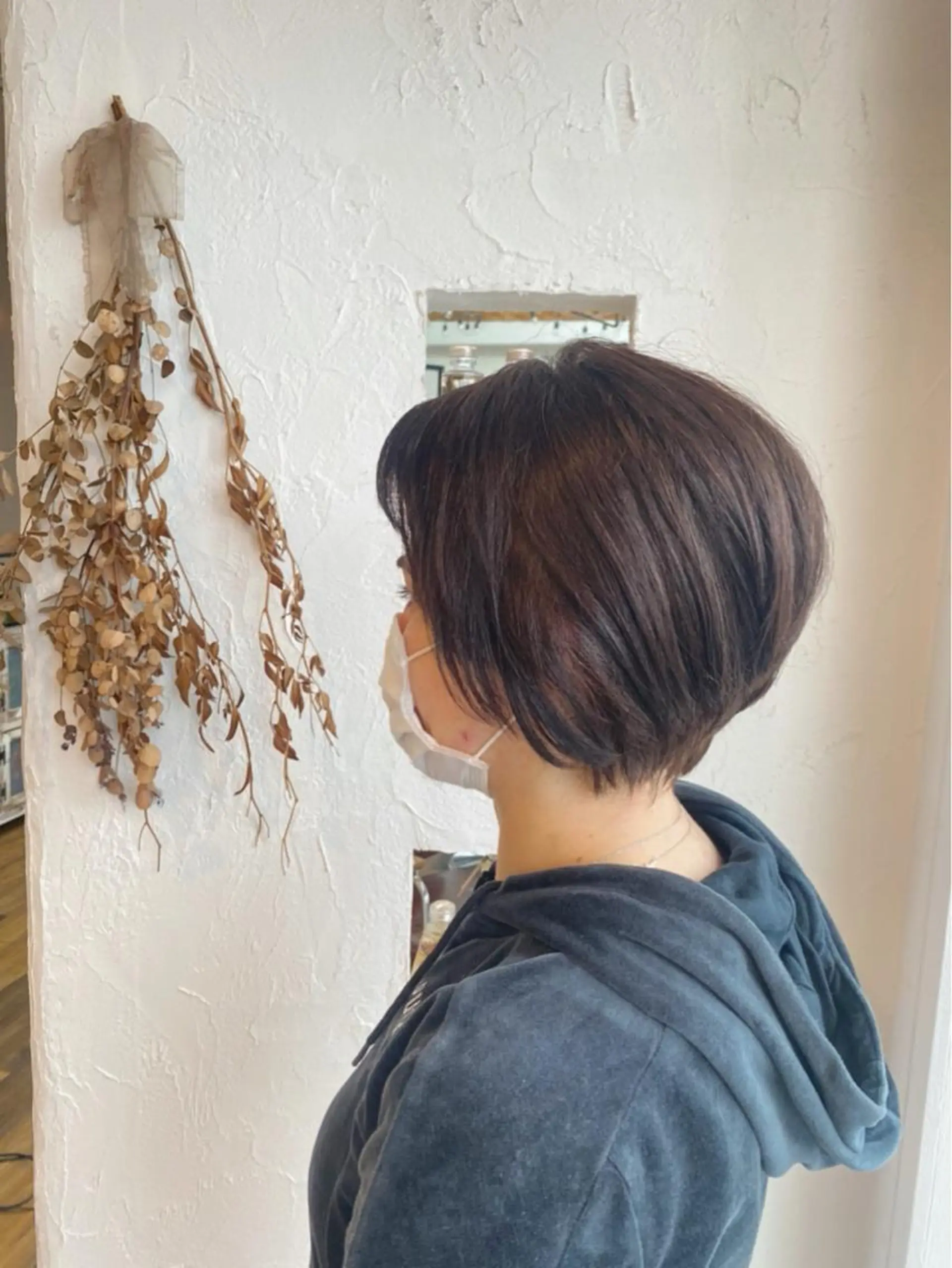 ショート カラー パーマ ヘアアレンジ メンズ ネイル 豊橋美容院 ソンリエのヘアスタイル