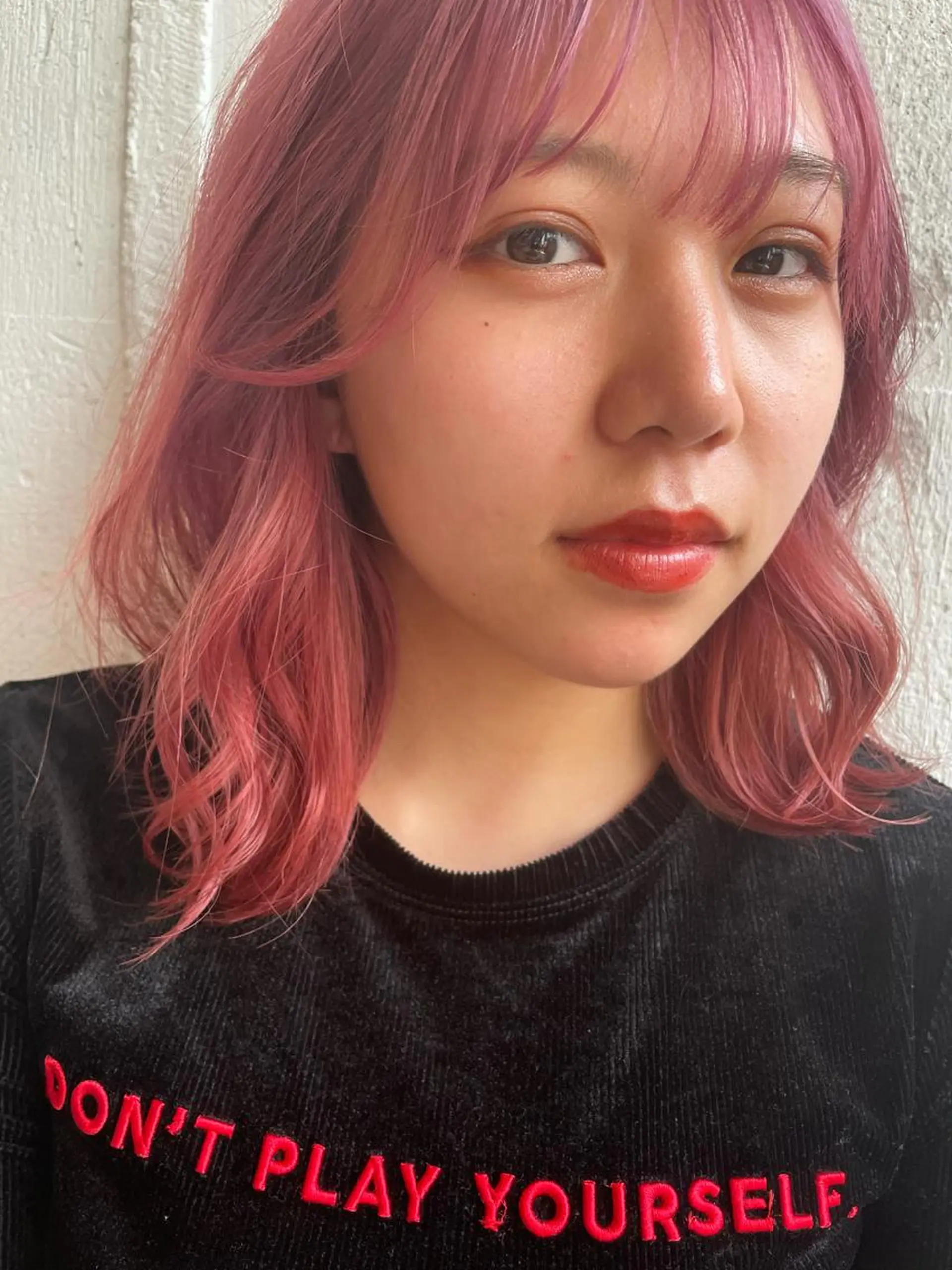 ミディアム カラー ヘアカラー hisano / ハイトーン・透明感のヘアスタイル