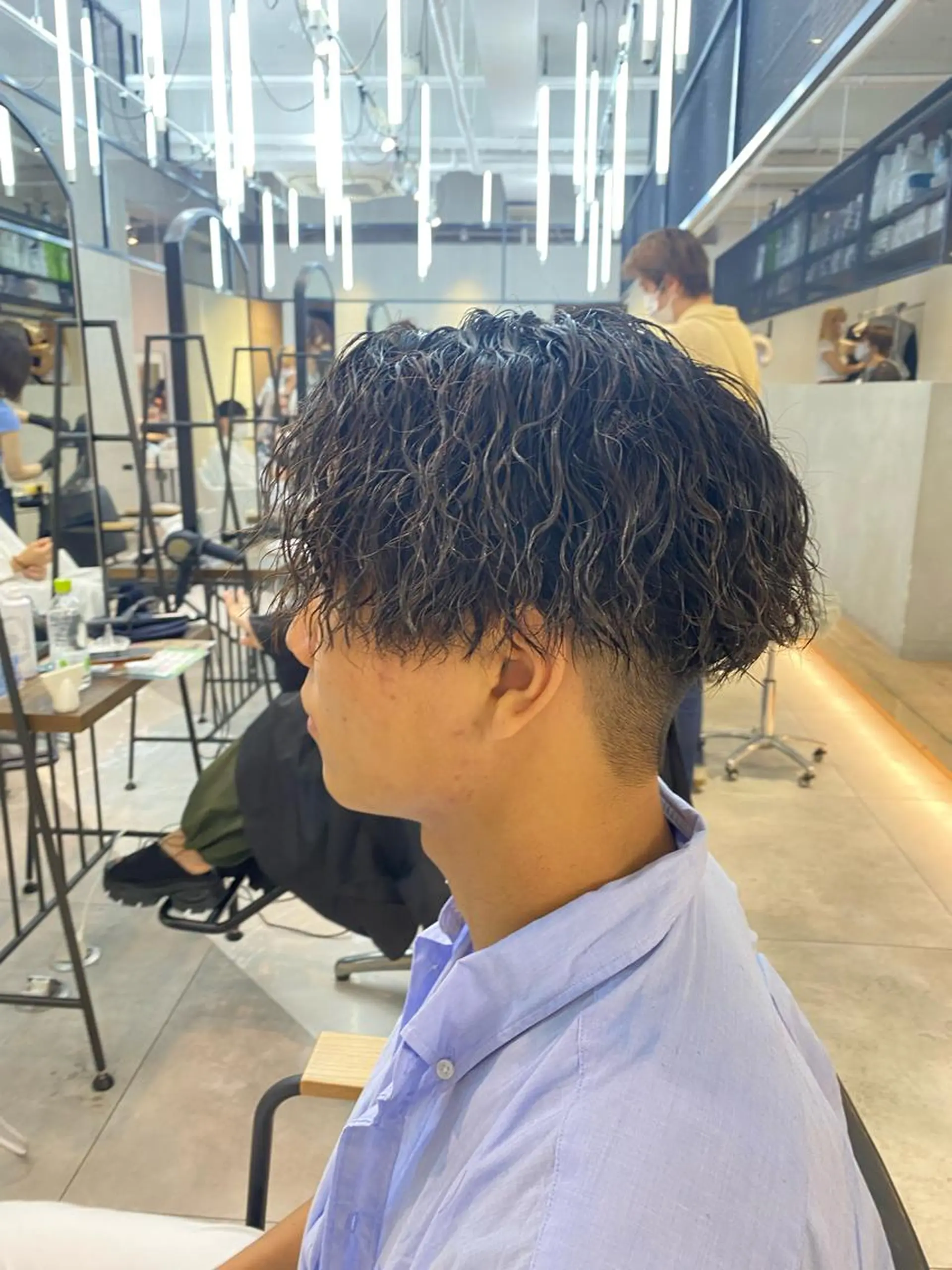 パーマ メンズ 新宿【メンズパーマ】 塩澤太一のヘアスタイル