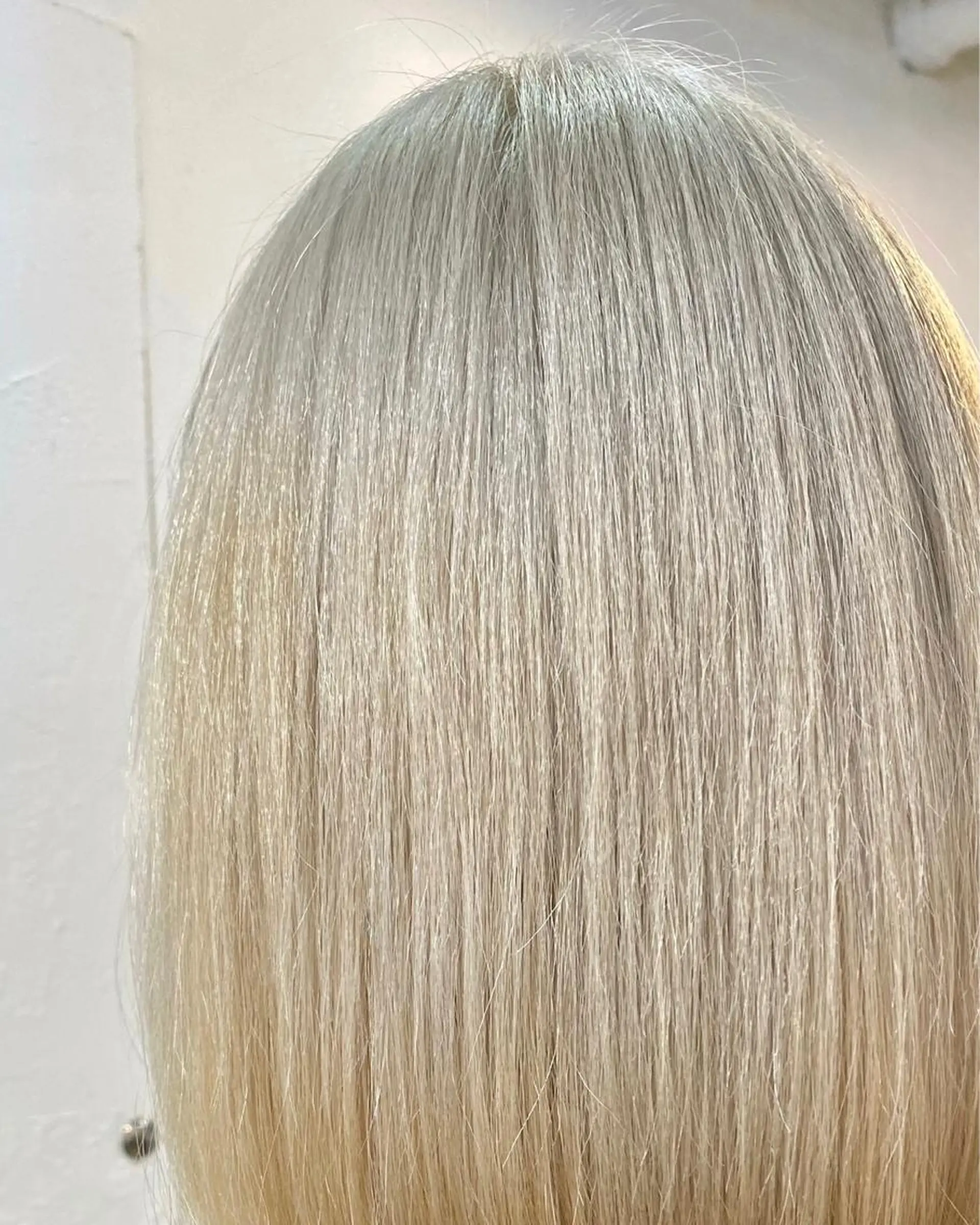 ミディアム 縮毛矯正 千 田のヘアスタイル