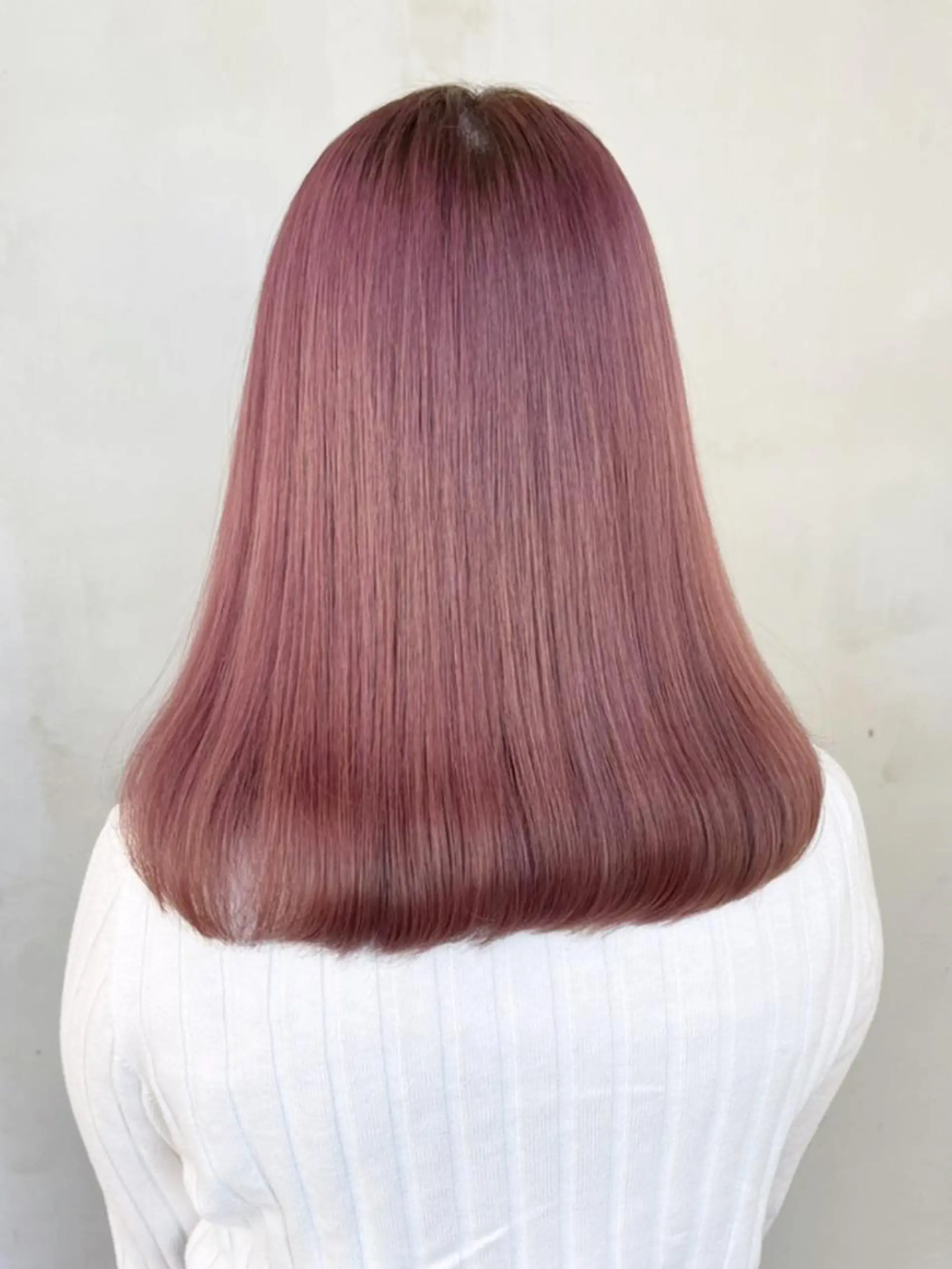 ミディアム カット ヘアカラー トリートメント ITbyALBUM 松戸のヘアスタイル