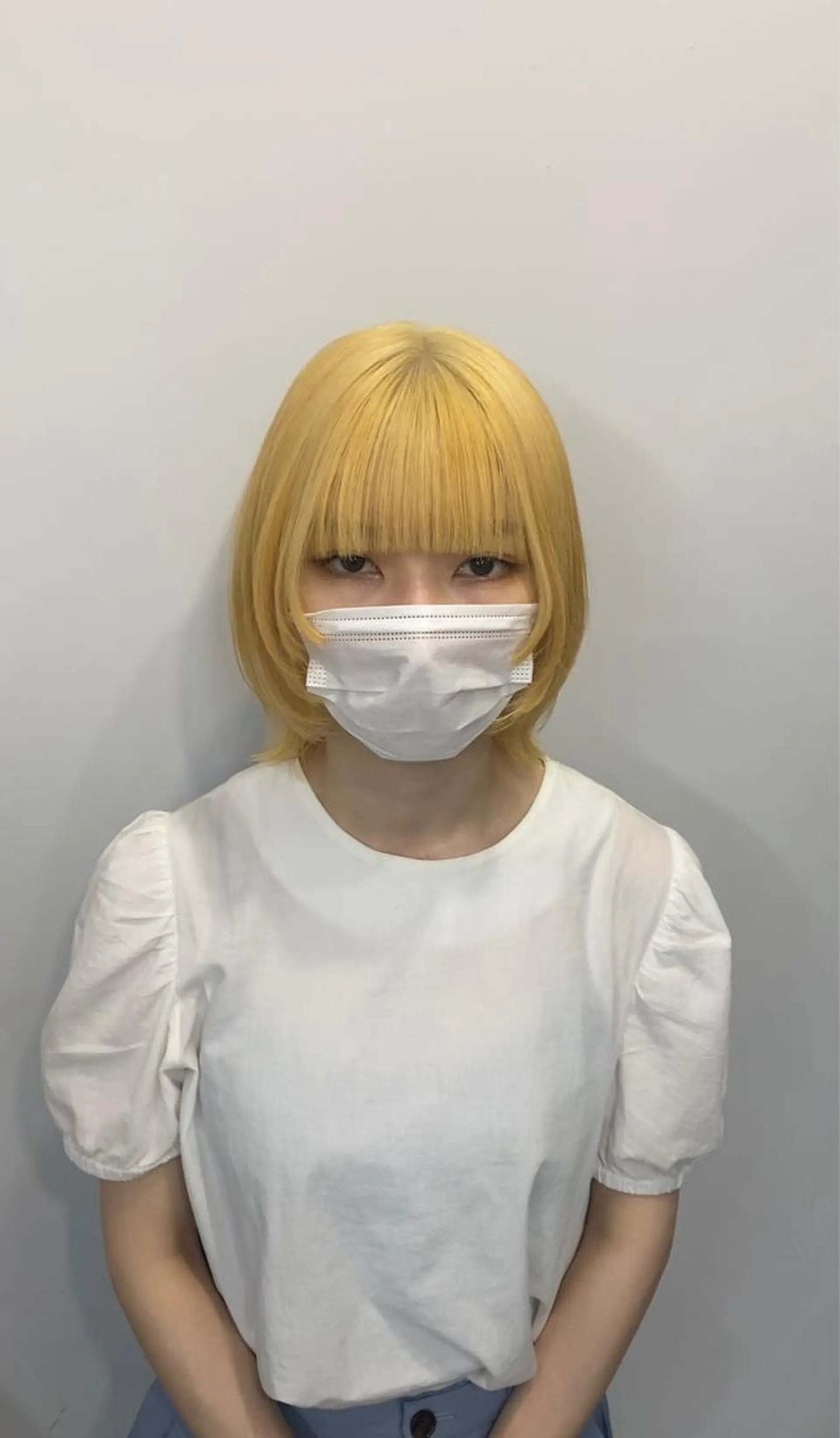 ショート 似合わせカット ウルフカット 梅田l大人韓国ヘア レイヤー×艶カラーのヘアスタイル