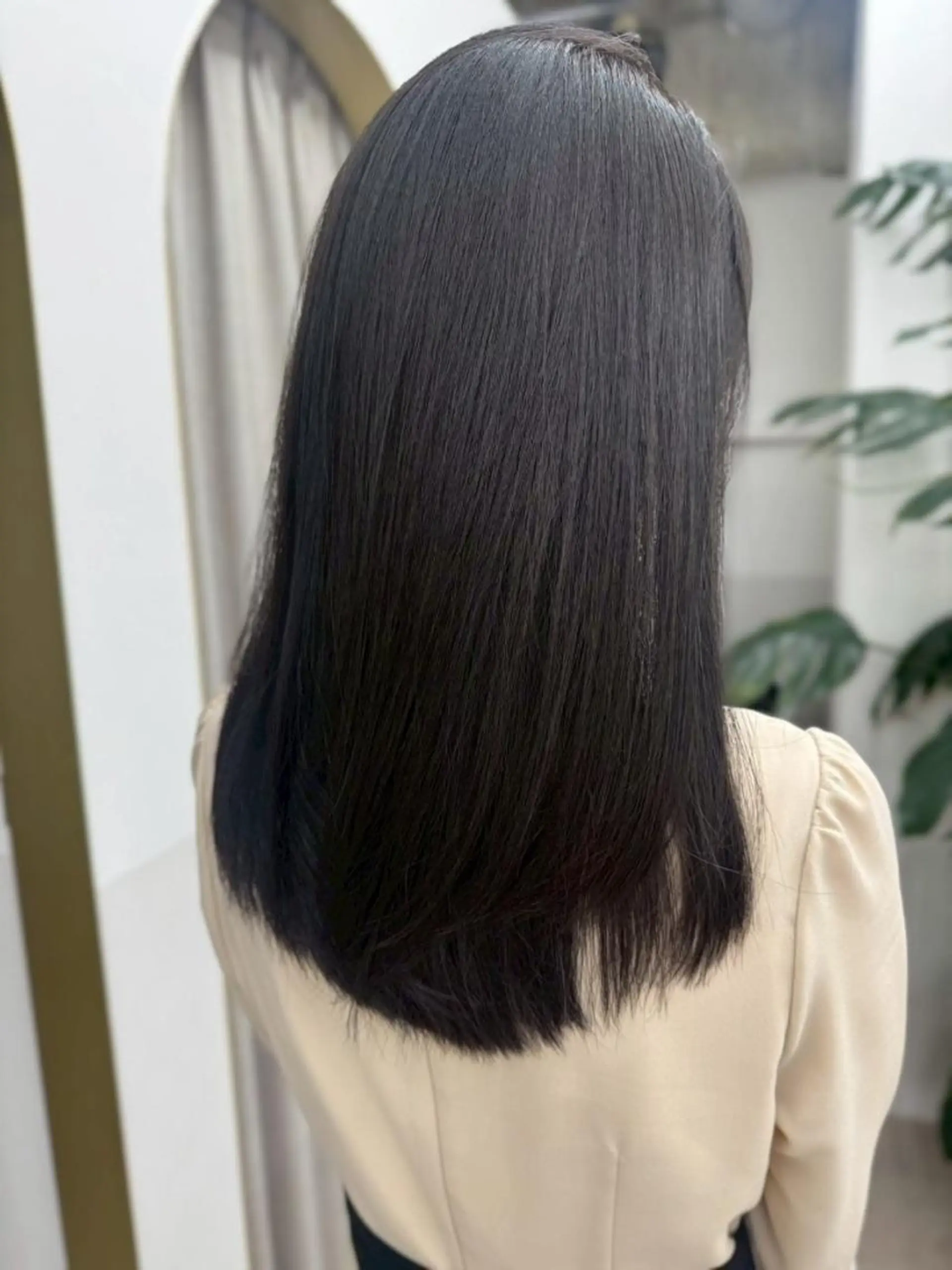 セミロング カラー ベージュカラー ブリーチ ブラウンカラー ケアブリーチ 透明感カラー ヘアカラー トリートメント 🌜ROW町田 🌛 公式のヘアスタイル