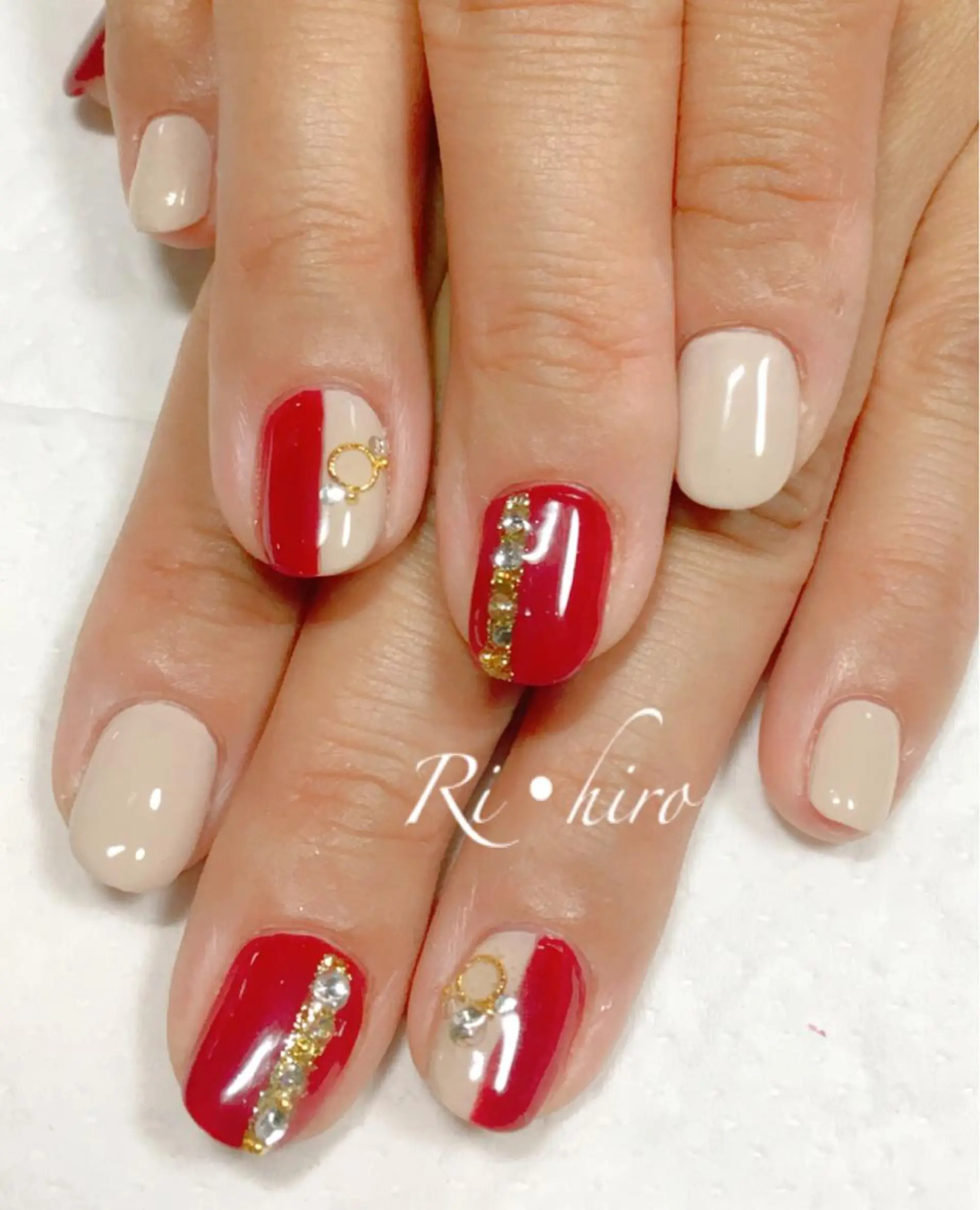 ネイル ハンドネイル HIRATA RIEのネイルデザイン