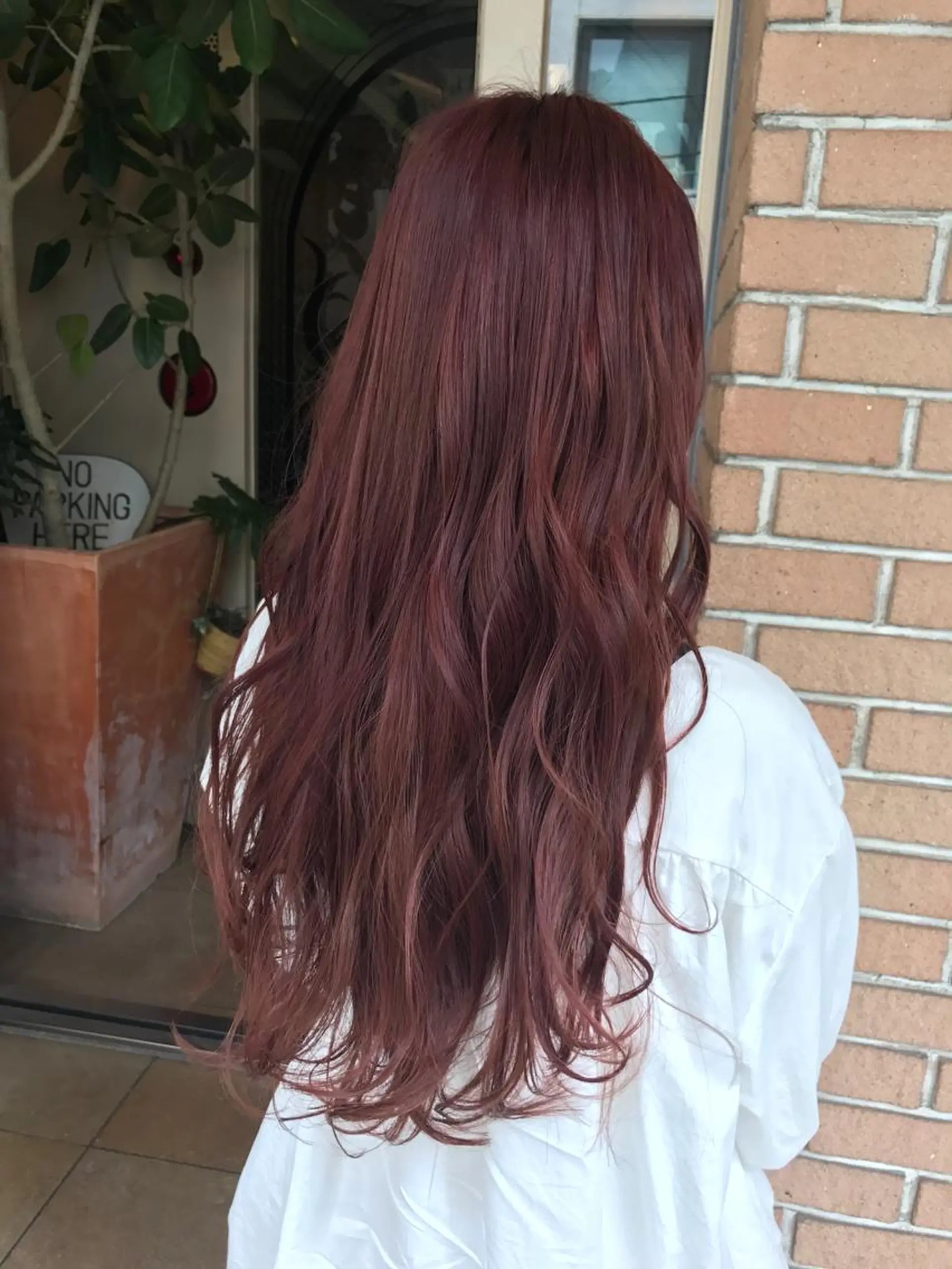 ロング カラー パーマ ヘアアレンジ メンズ マツエク・マツパ ダブルカラー ピンクカラー カラーマツエク サロンドミルク 原宿のヘアスタイル