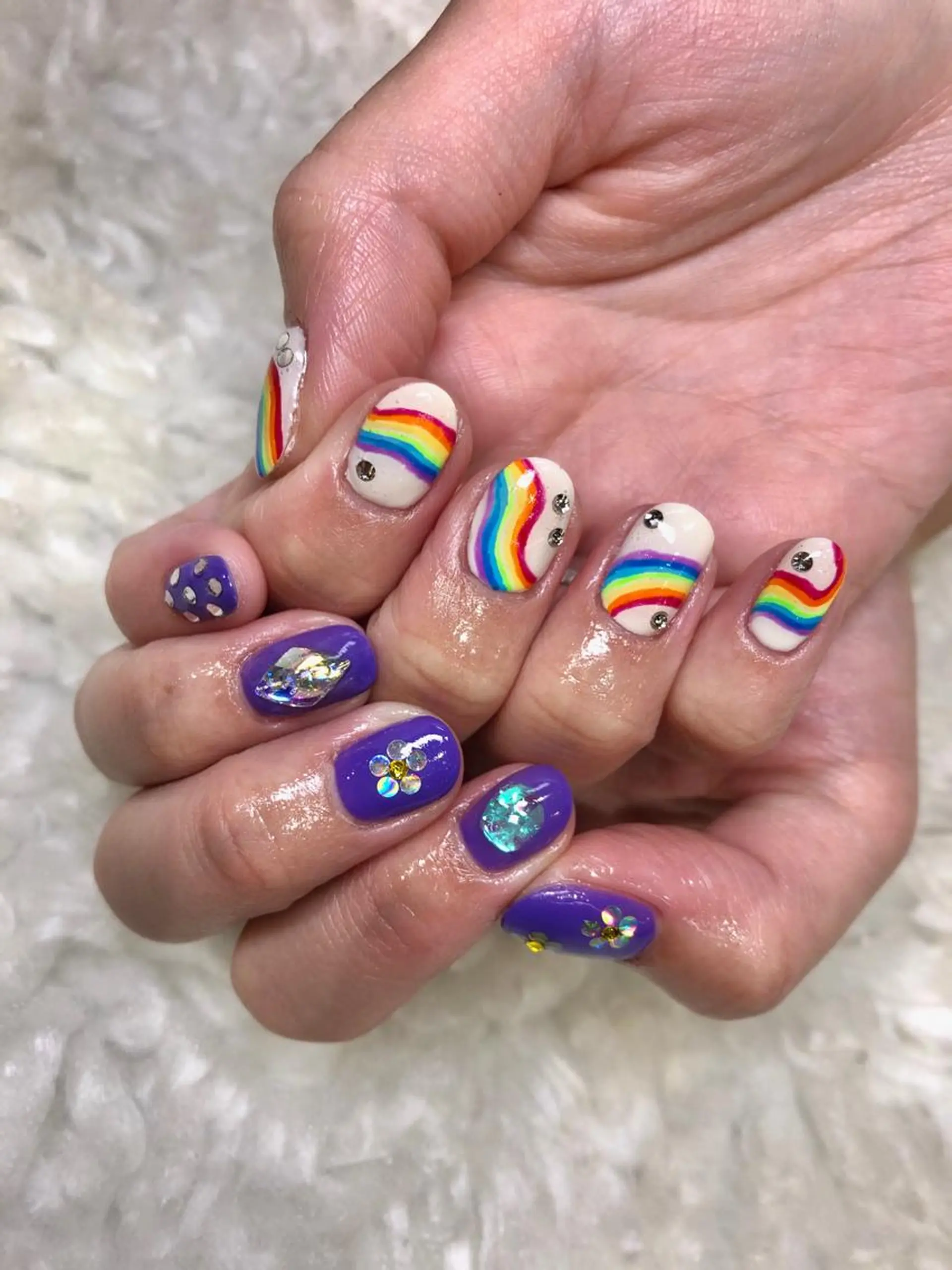 ネイル ハンドネイル L'ecrin 田中のネイルデザイン