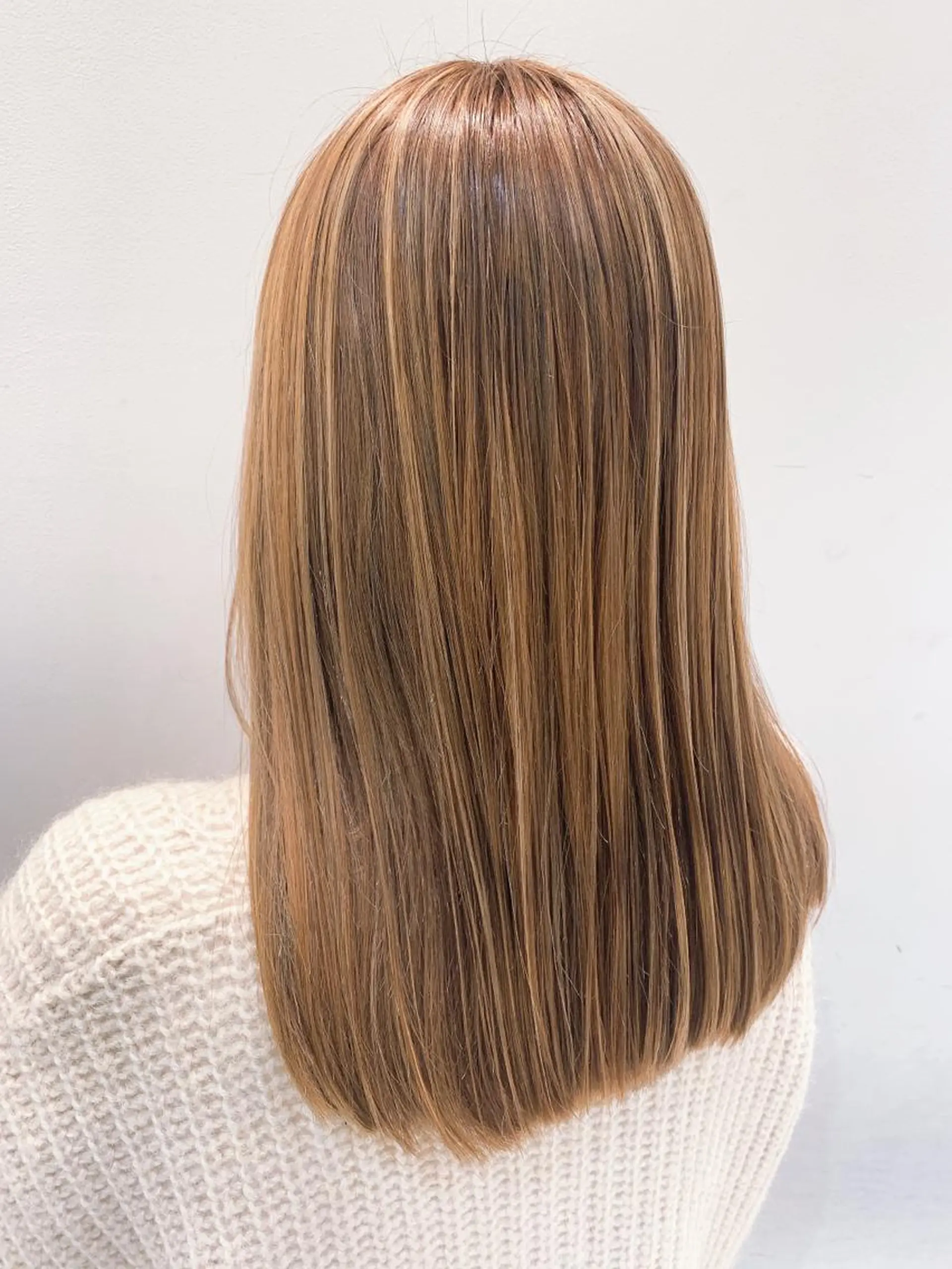 ロング ハイライト ヘアカラー トリートメント 🦖鶴岡香純🦖 5/1から復帰しますのヘアスタイル