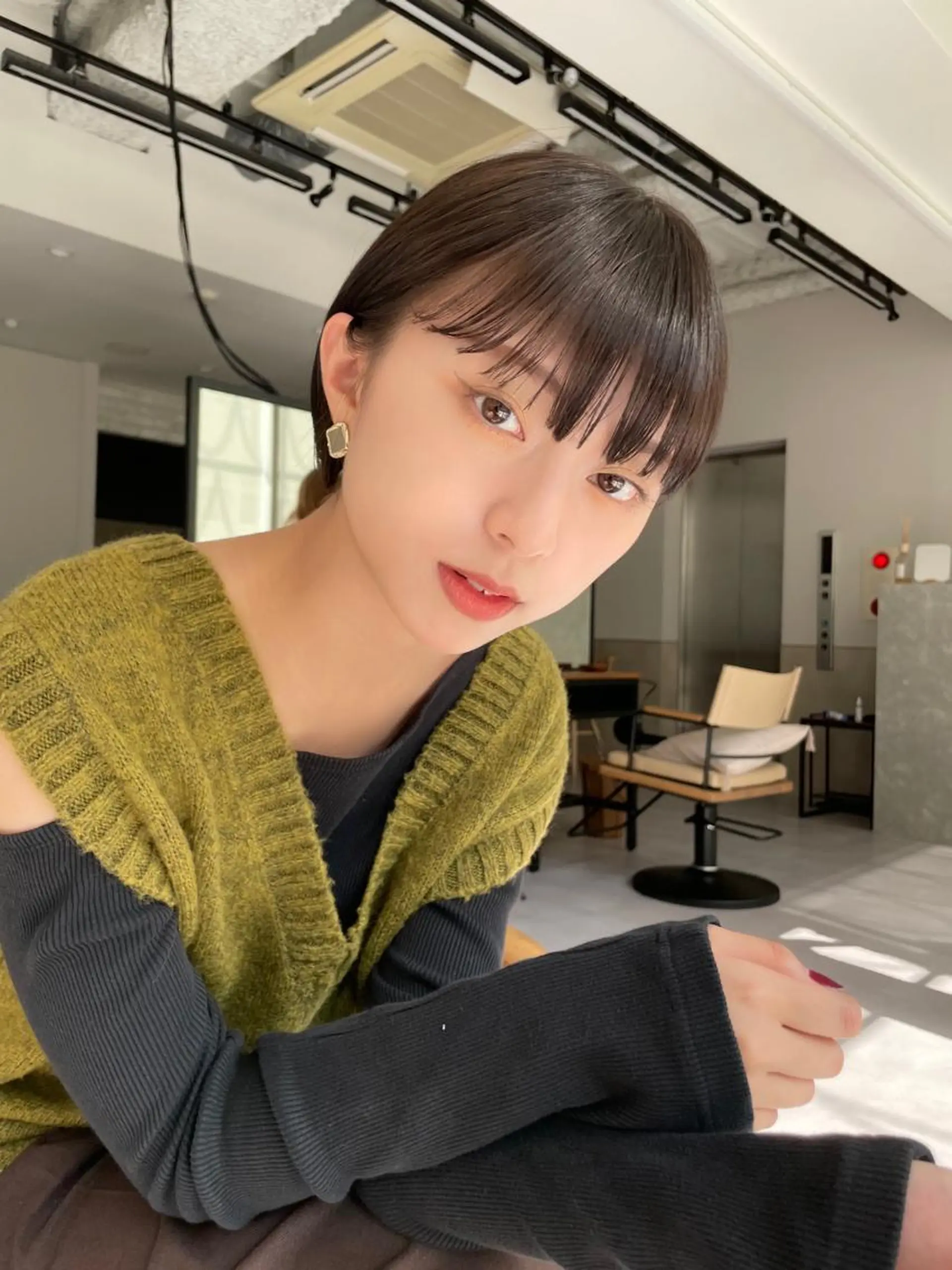 ショート 期間限定 カット　りょうのヘアスタイル