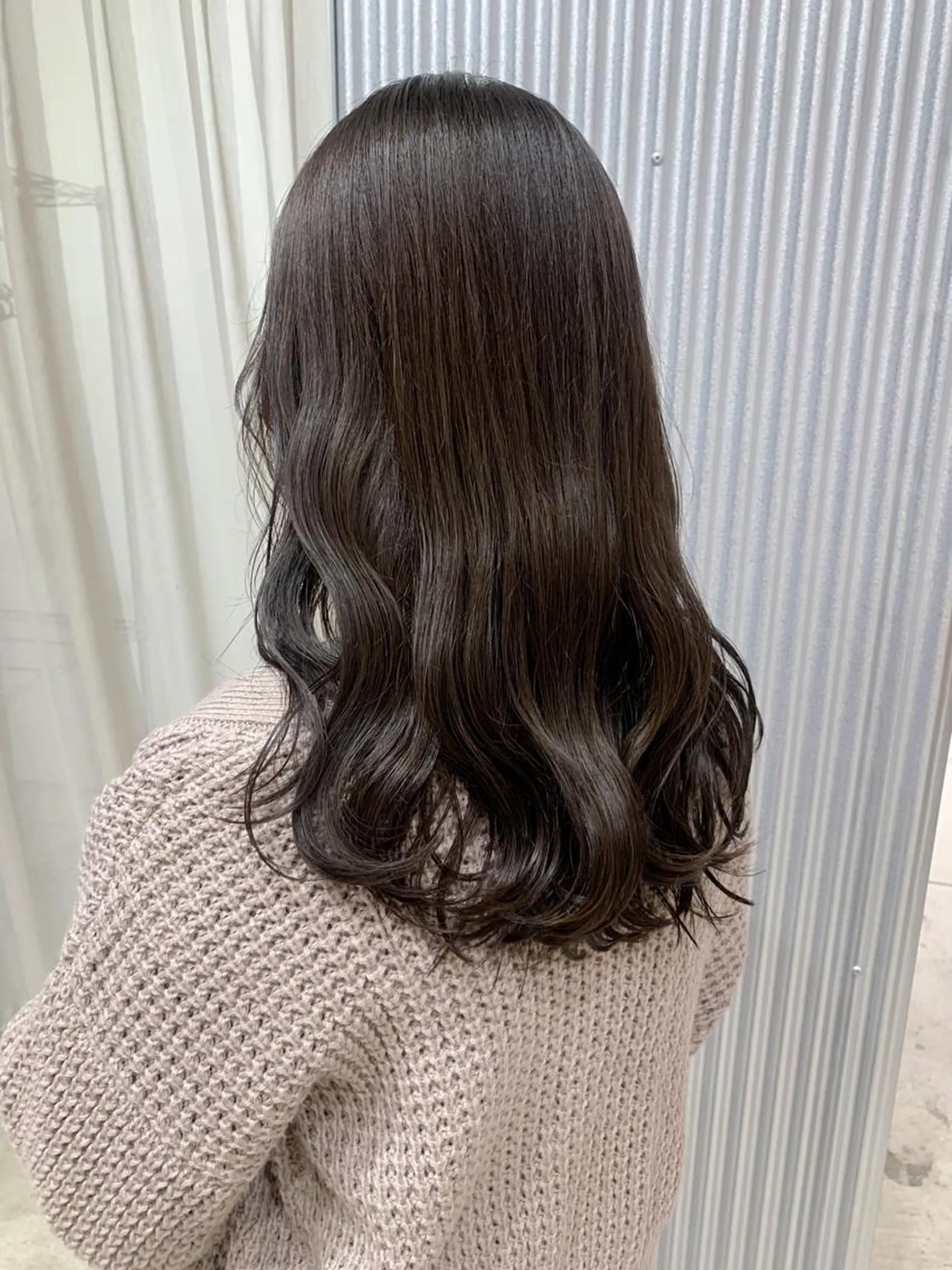 セミロング カラー ヘアアレンジ カット ヘアカラー トリートメント yuka .のヘアスタイル