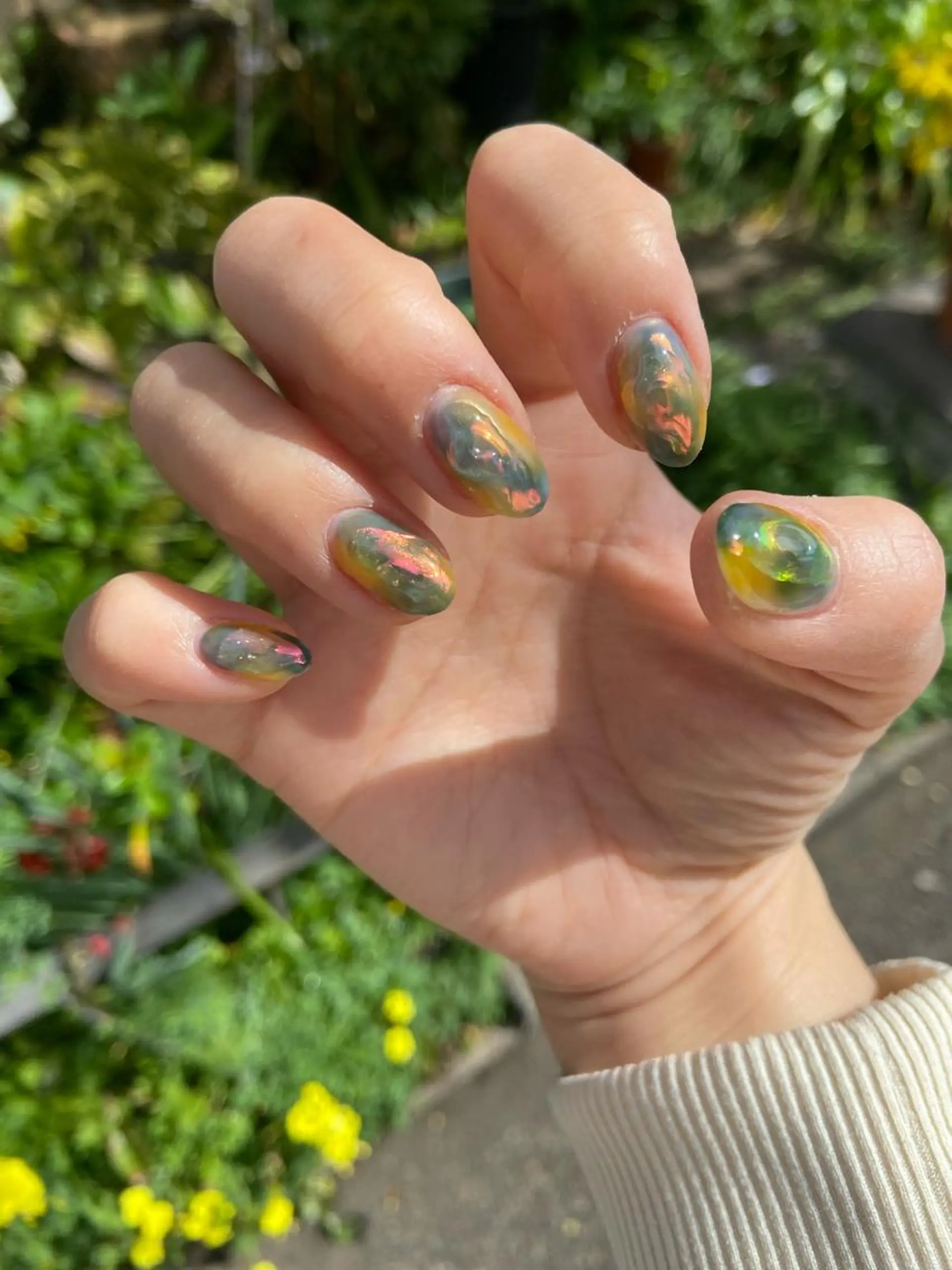 ネイル ハンドネイル 樫原 なおこのネイルデザイン