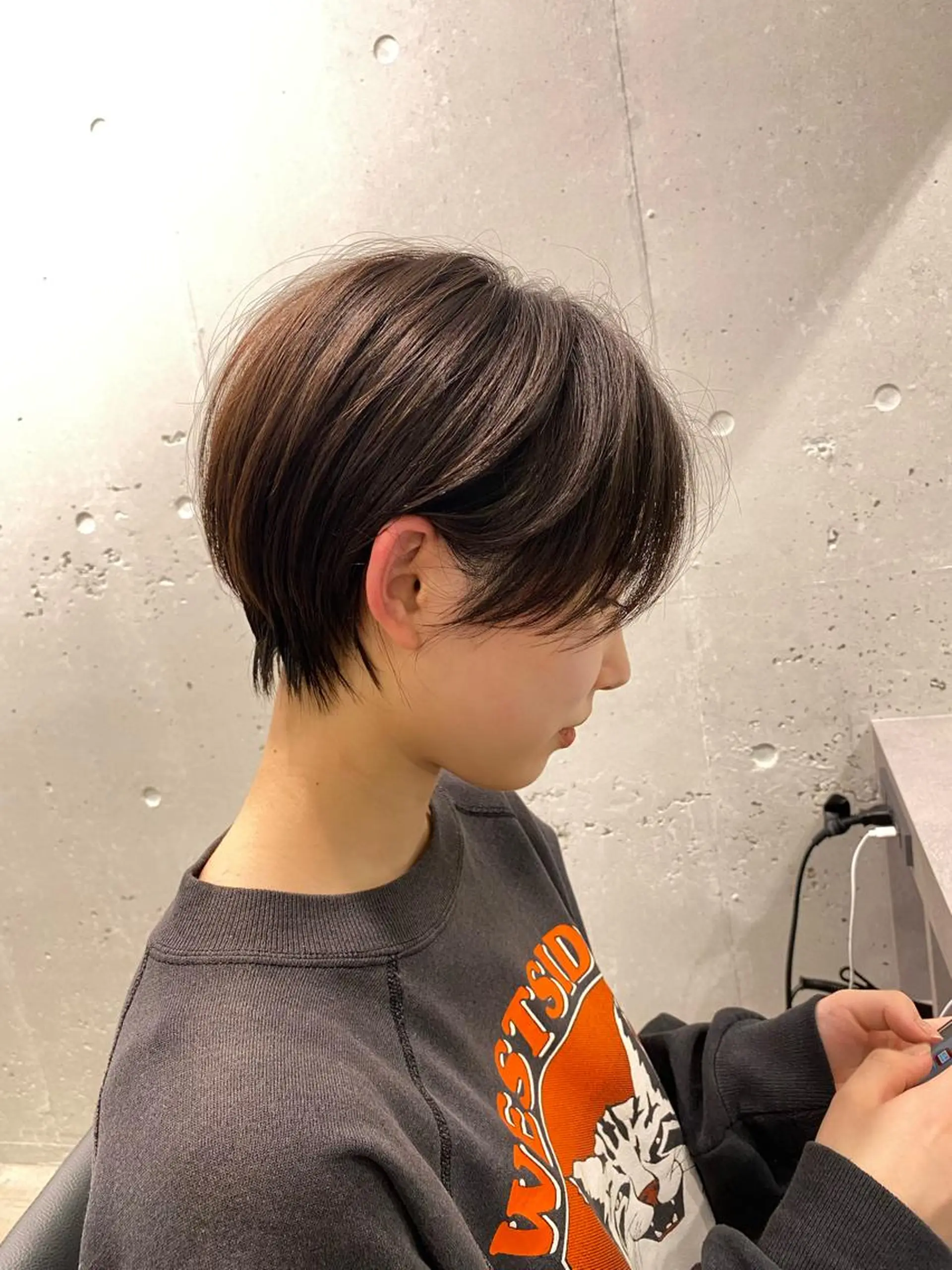 ショート カット トリートメント 🫧似合わせショート イシダ🫧のヘアスタイル