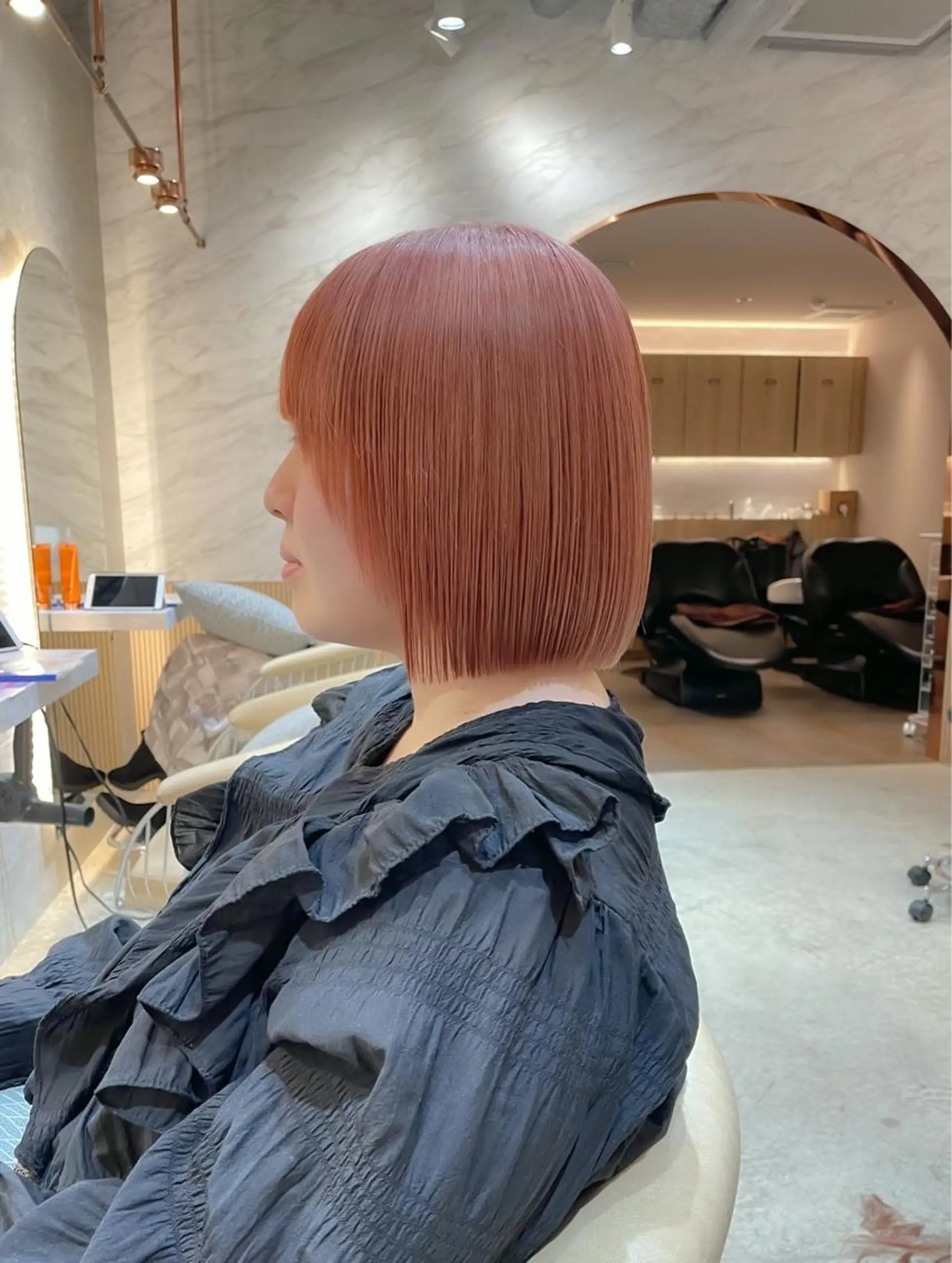 ショート ヘアカラー トリートメント 🌹ボブ/髪質改善 韓国ヘア🌹澤口龍成のヘアスタイル
