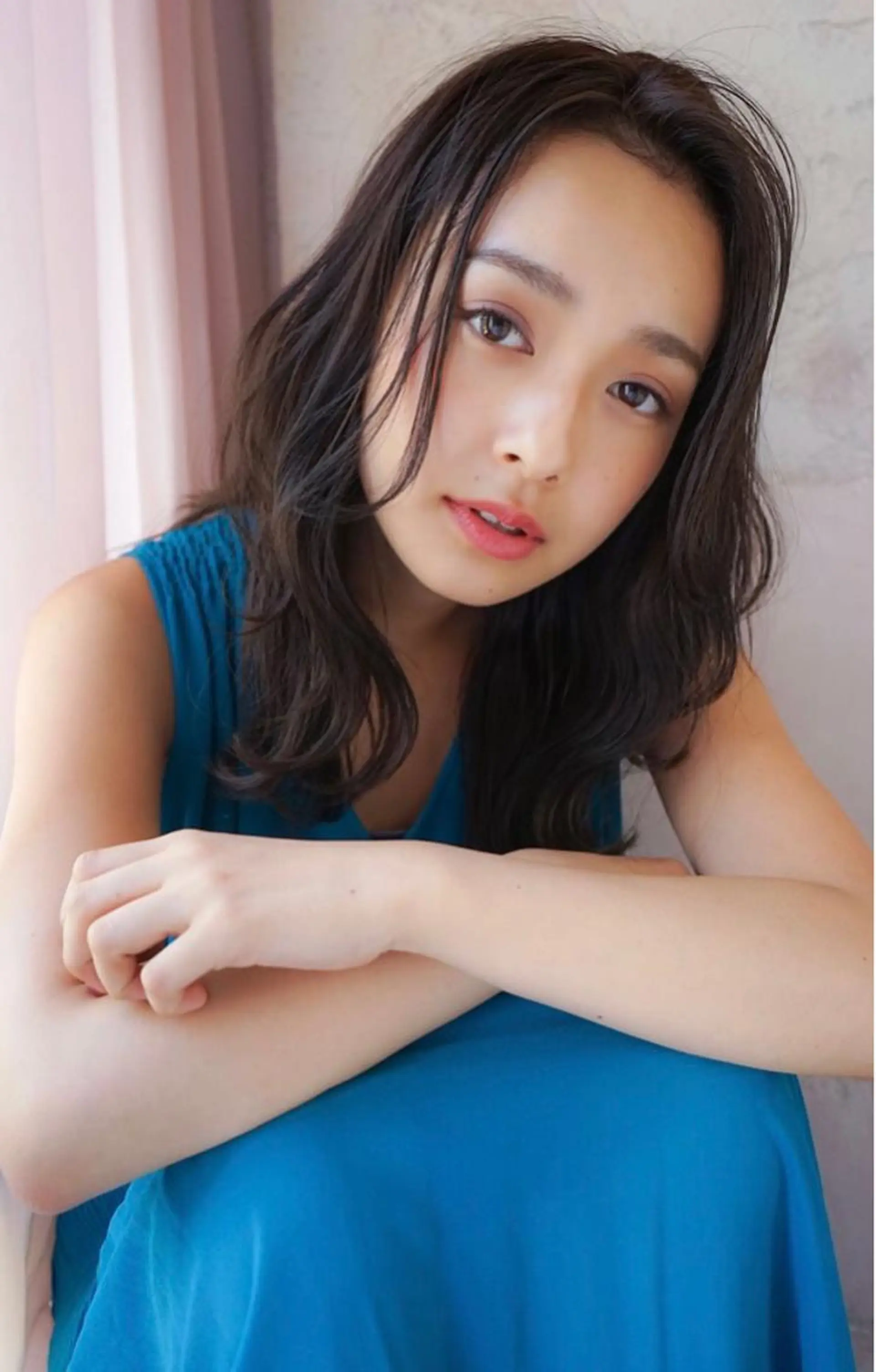 ミディアム カット ヘアカラー トリートメント 代表山口ひな 髪質改善のプロのヘアスタイル