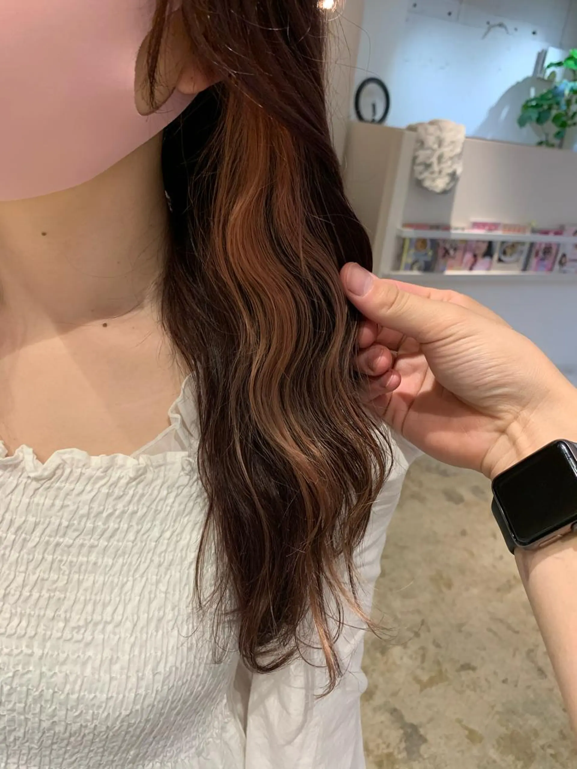 カラー 山本 舜也のヘアスタイル