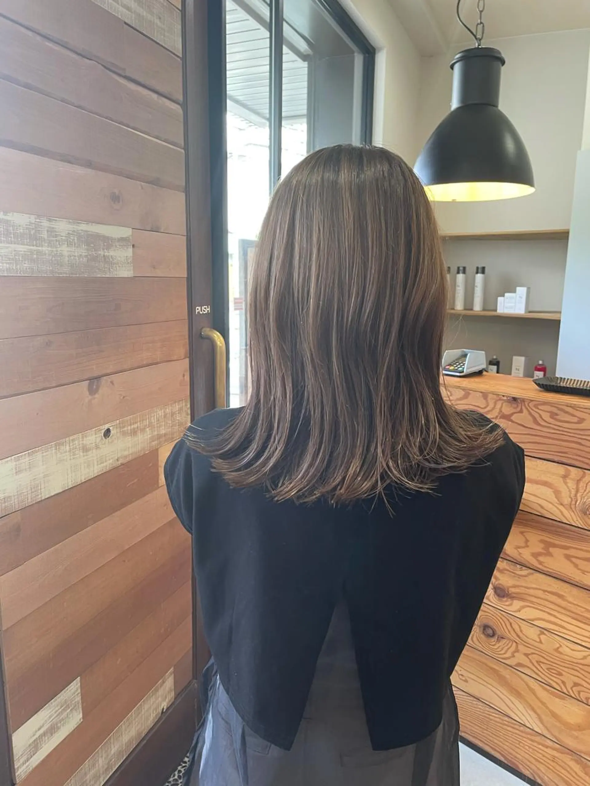 セミロング 福村 拓也のヘアスタイル