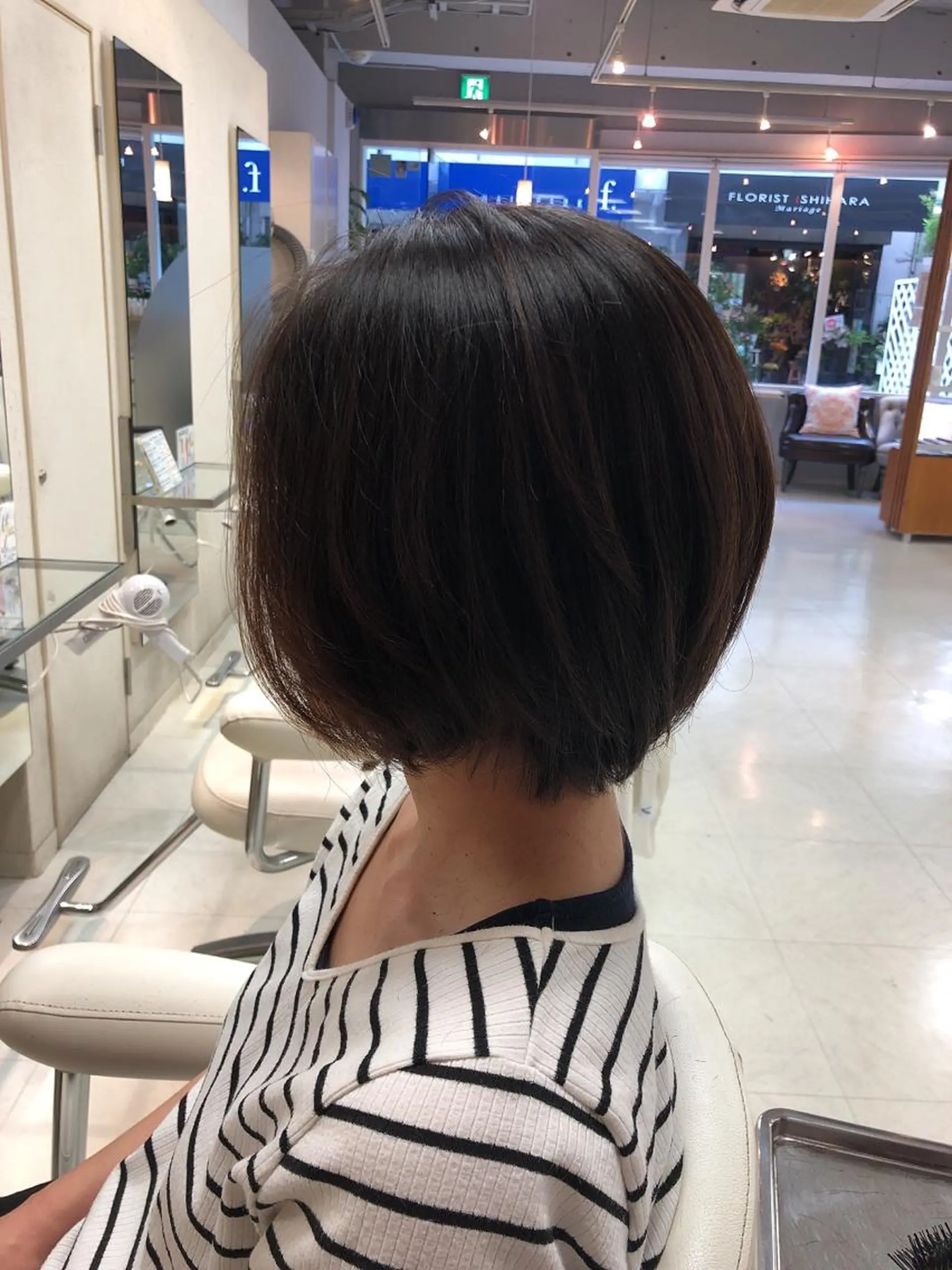 ショート ショートボブ ボブ ショートヘア 阿部 美咲のヘアスタイル