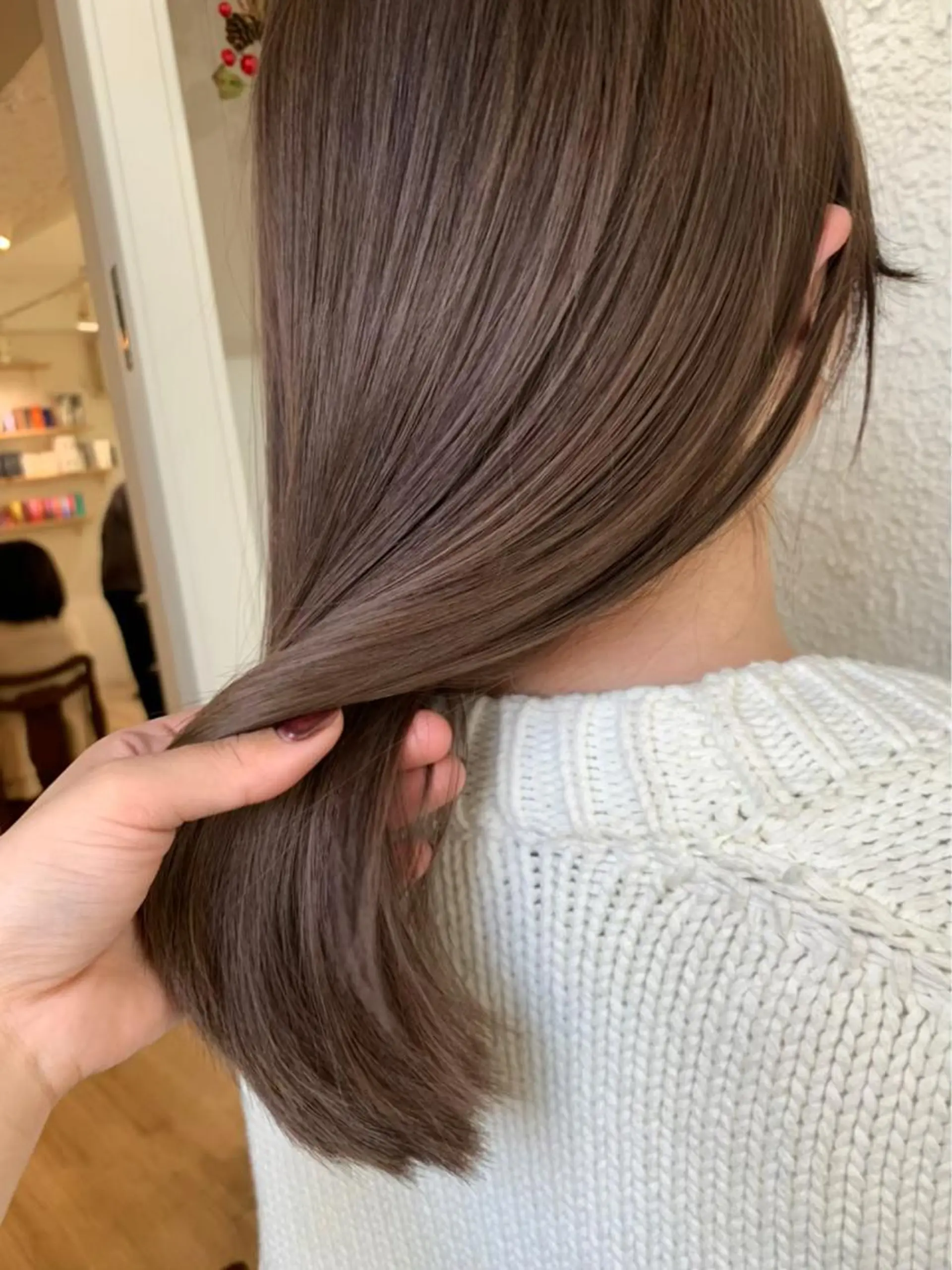 ミディアム 暖色ｶﾗｰ/ﾚｲﾔｰ ｶｯﾄ/Yunaのヘアスタイル