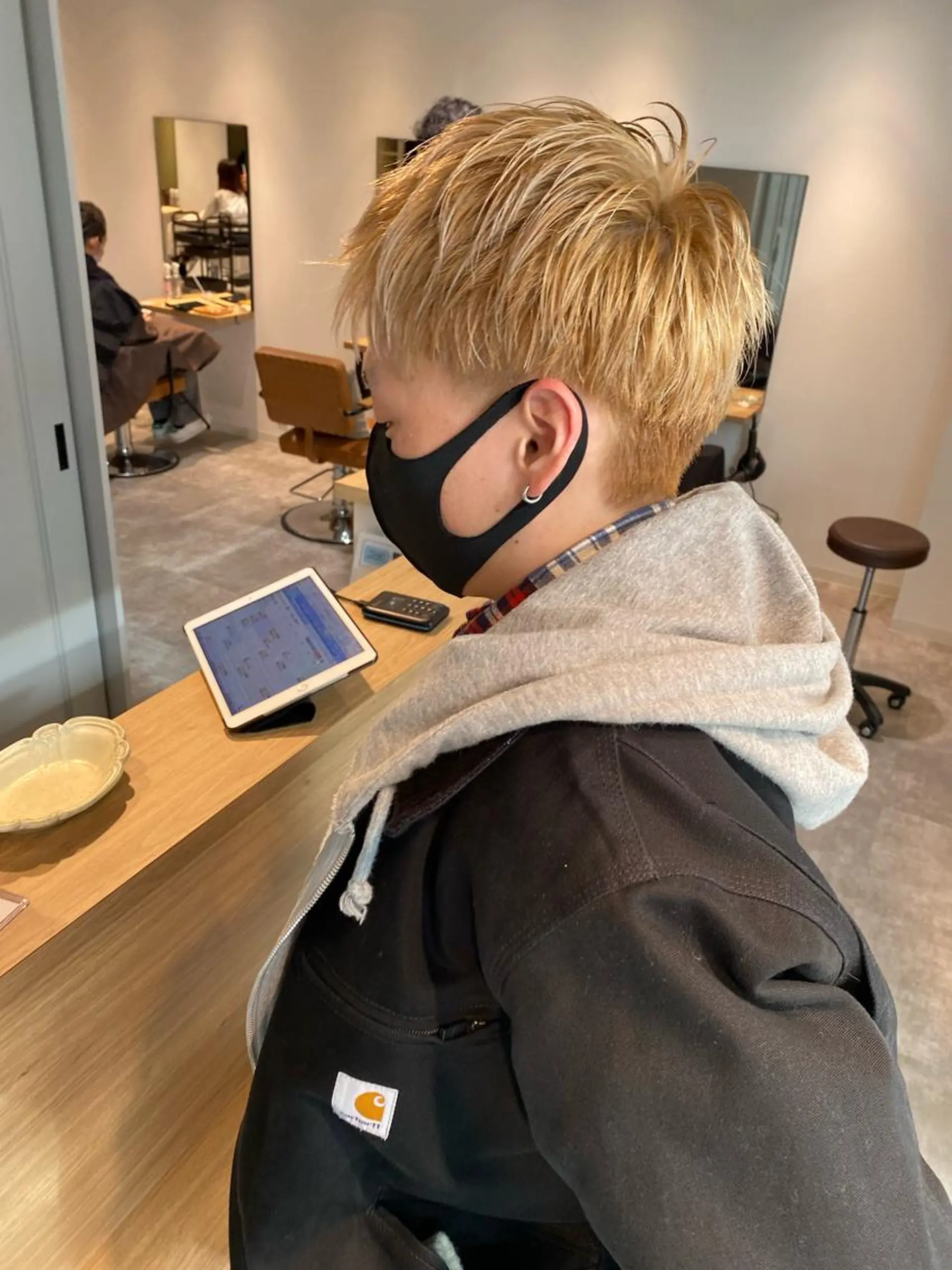 カラー ブロンド オスズ 🎀´-のヘアスタイル