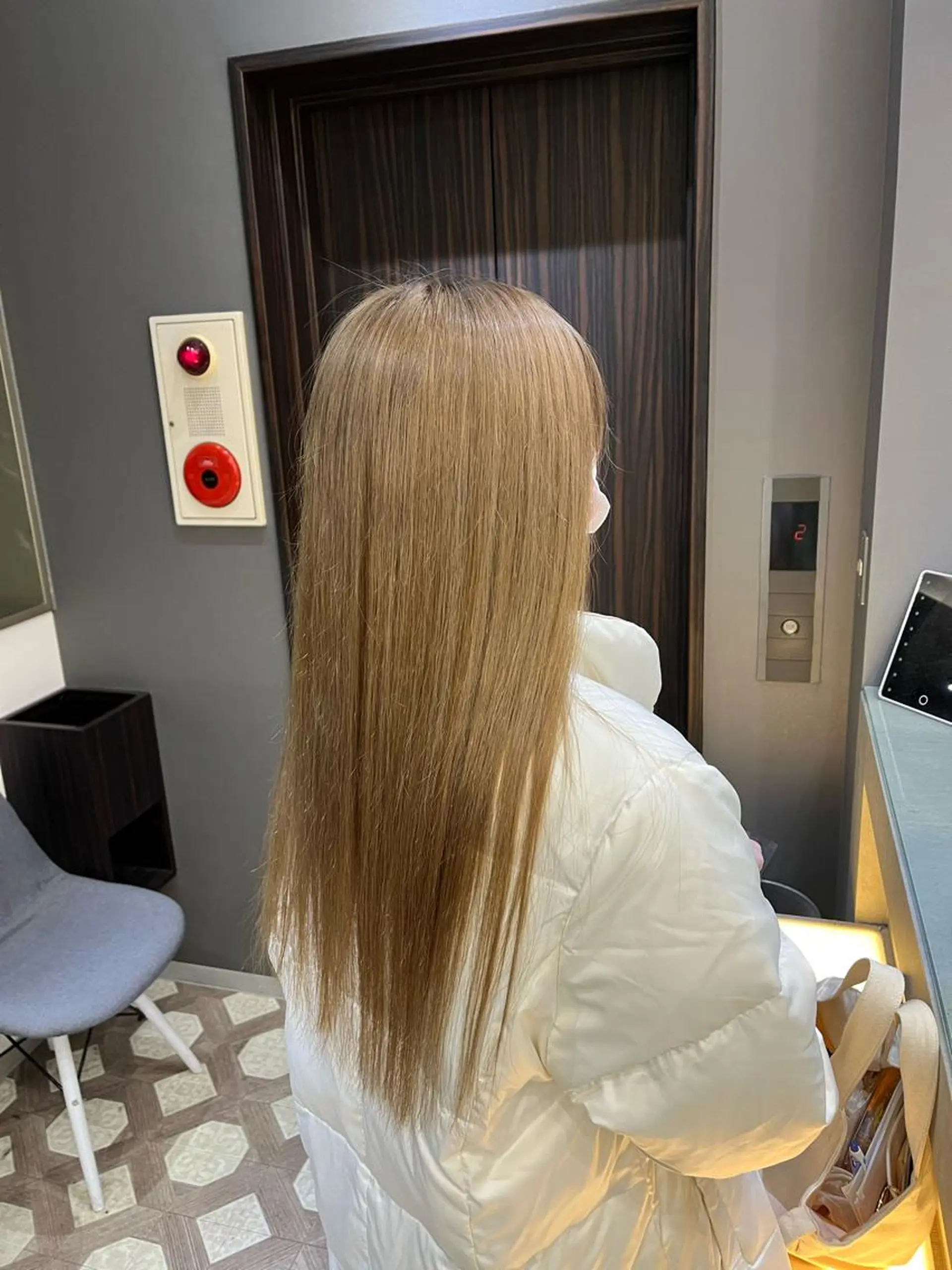 カラー dao/ミルクティー /ブラウン/ブロンドのヘアスタイル