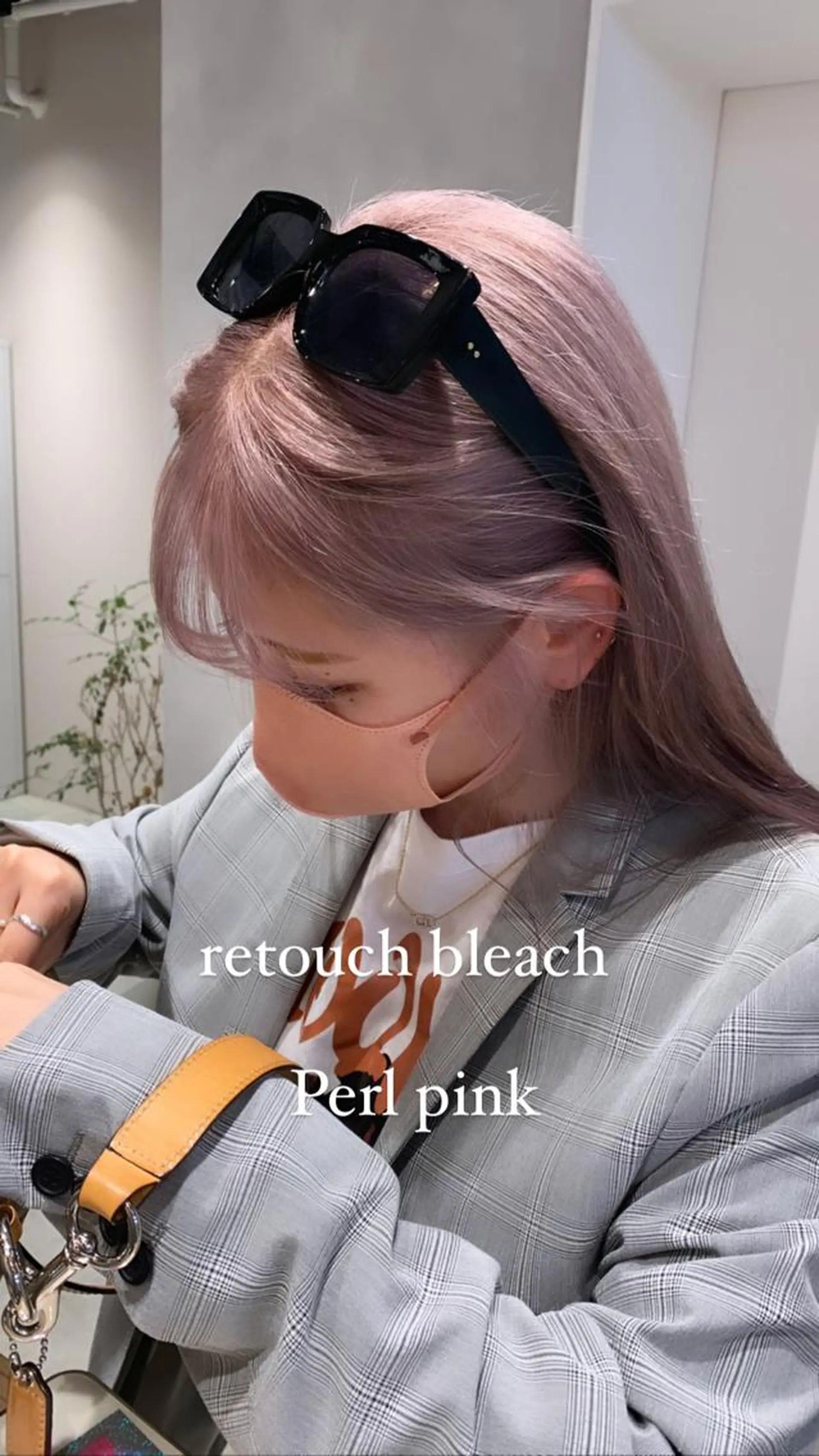 ミディアム カラー ヘアカラー ハイトーン特化サロン 代表　中谷蓮のヘアスタイル