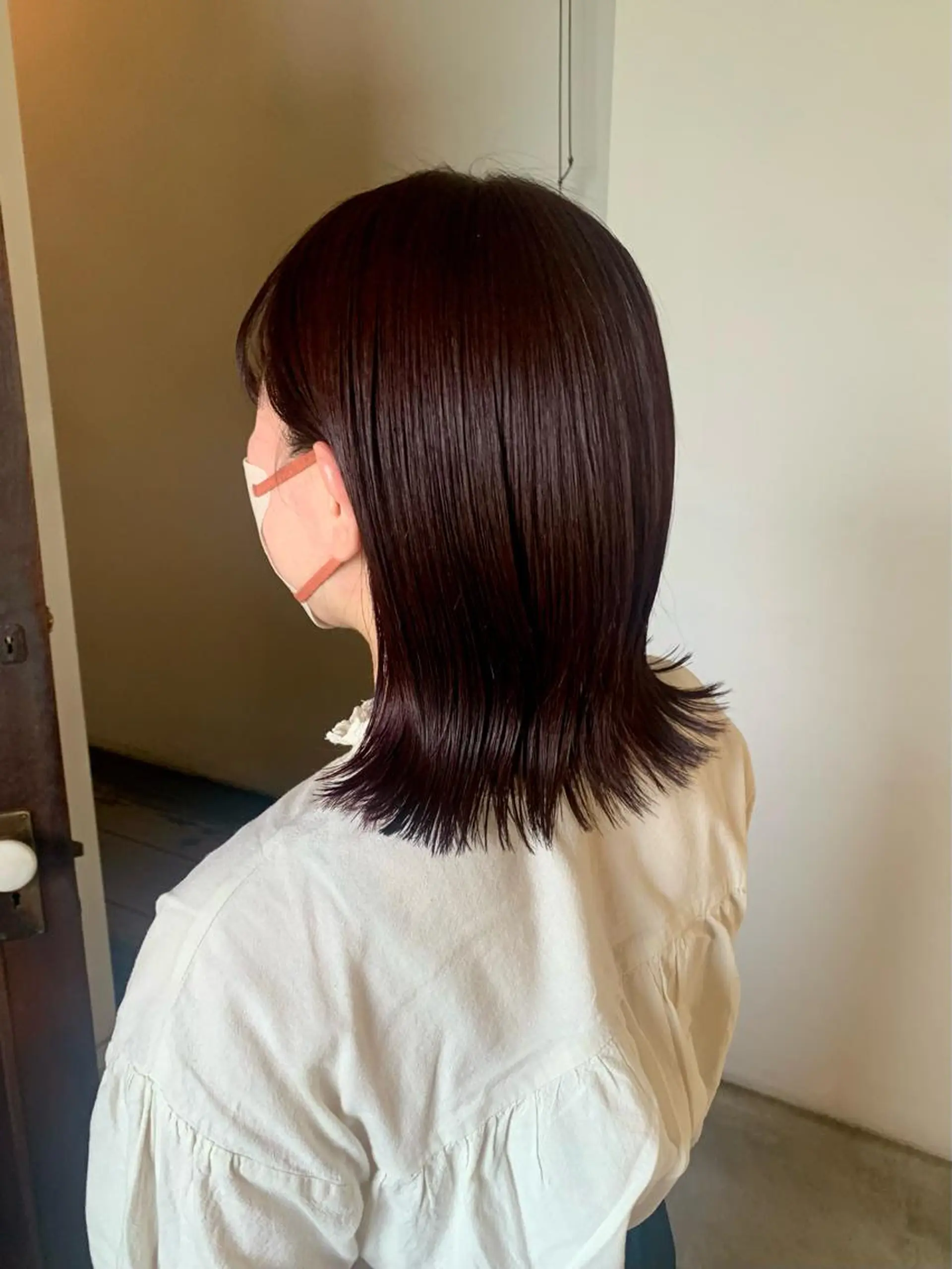 ミディアム カラー room3小出 奈央子のヘアスタイル