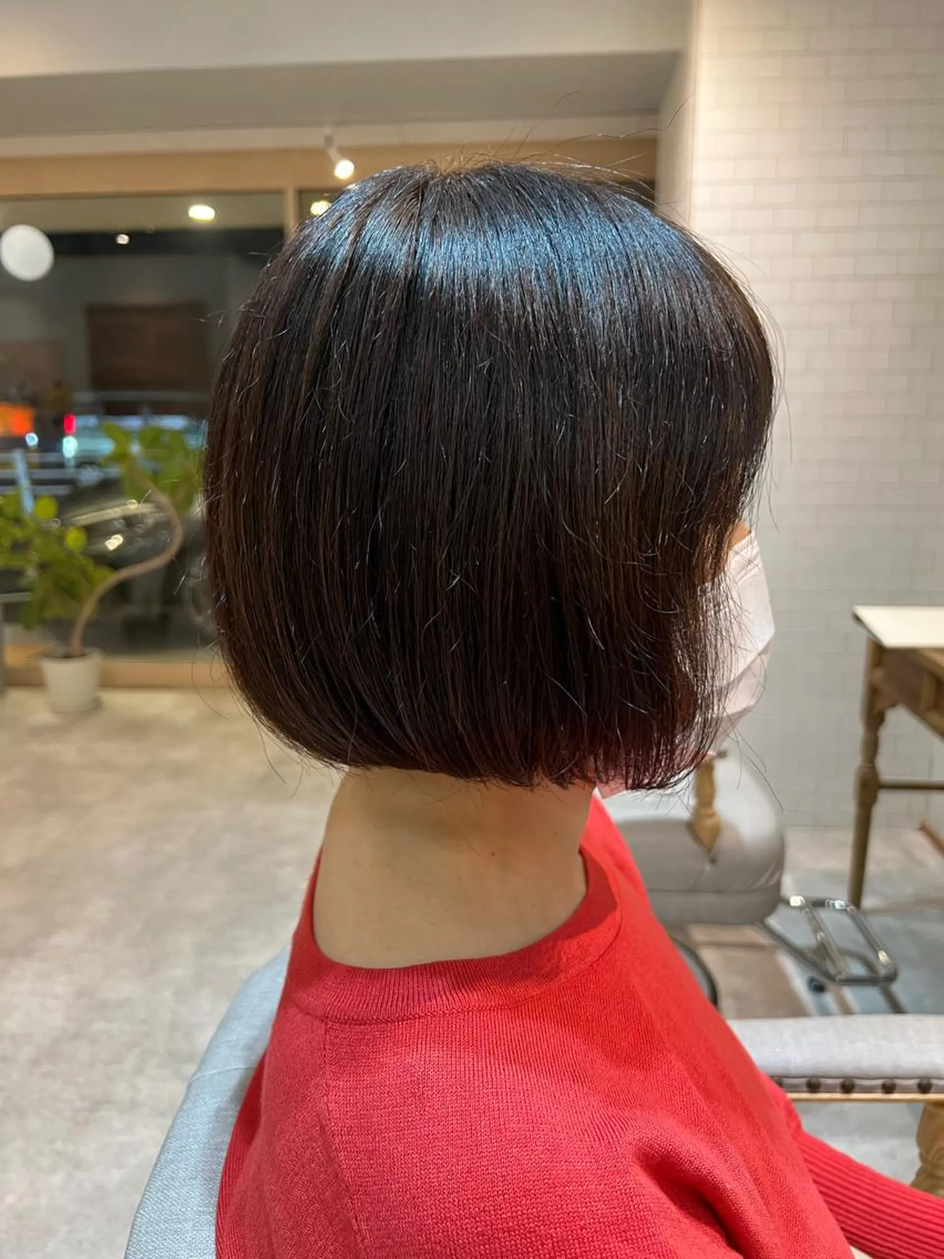 ショート ぱつボブ/ ショート/YUKIのヘアスタイル