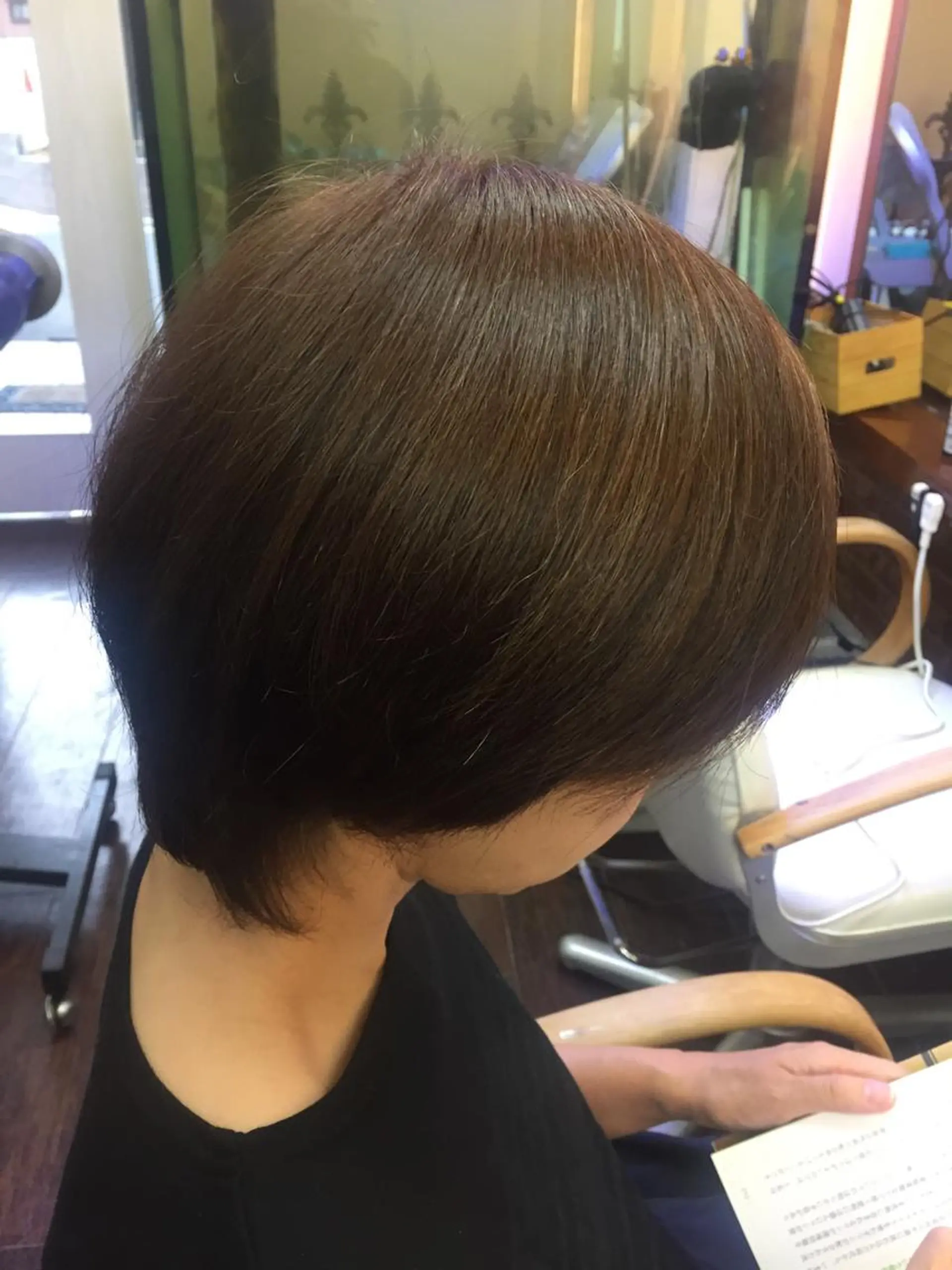 ショート カラー 桧山 真のヘアスタイル