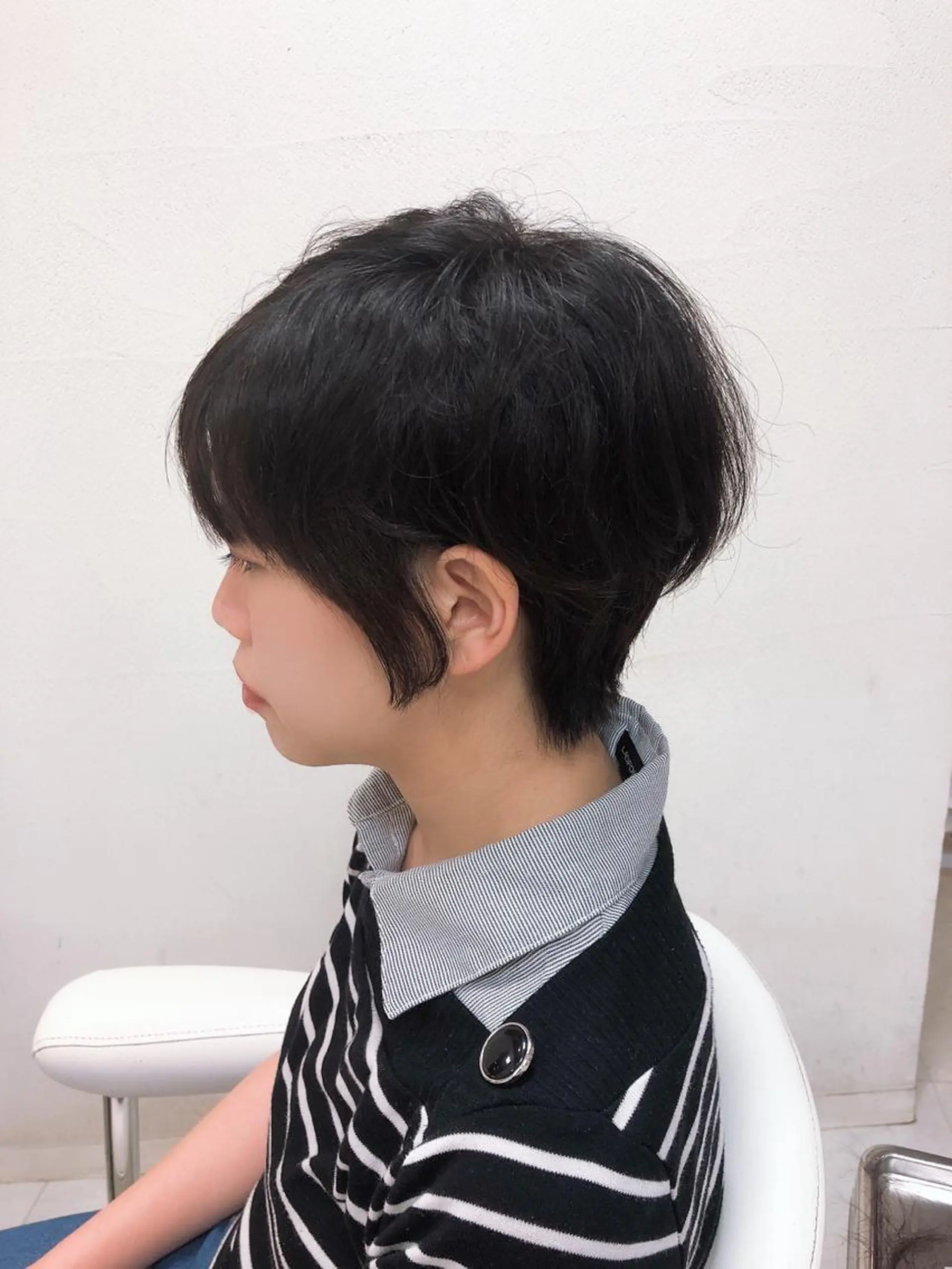 ショート ボブ ショートヘア 阿部 美咲のヘアスタイル