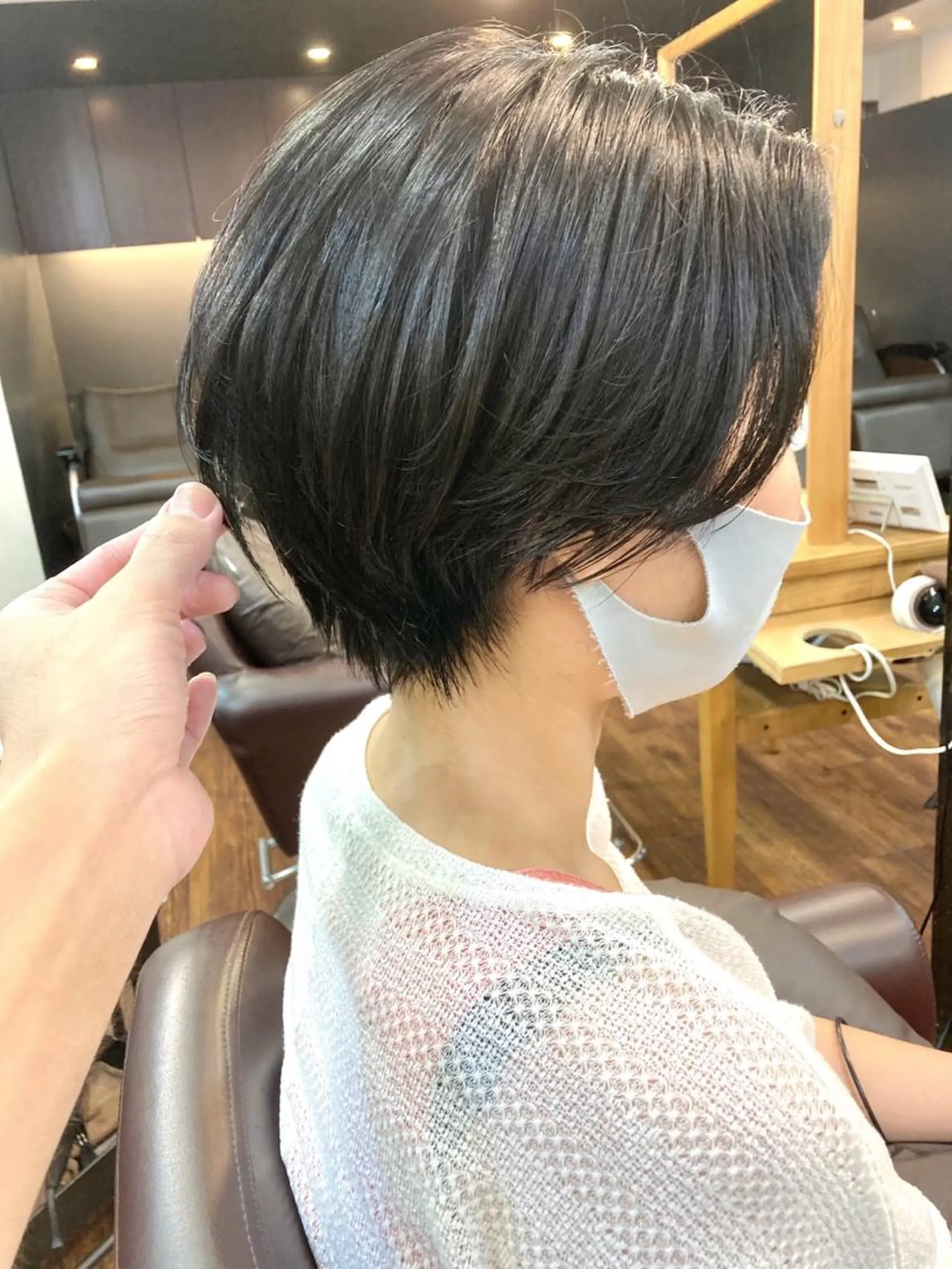 ショート カット トリートメント レイヤー/メンズ 竹田凪儀のヘアスタイル