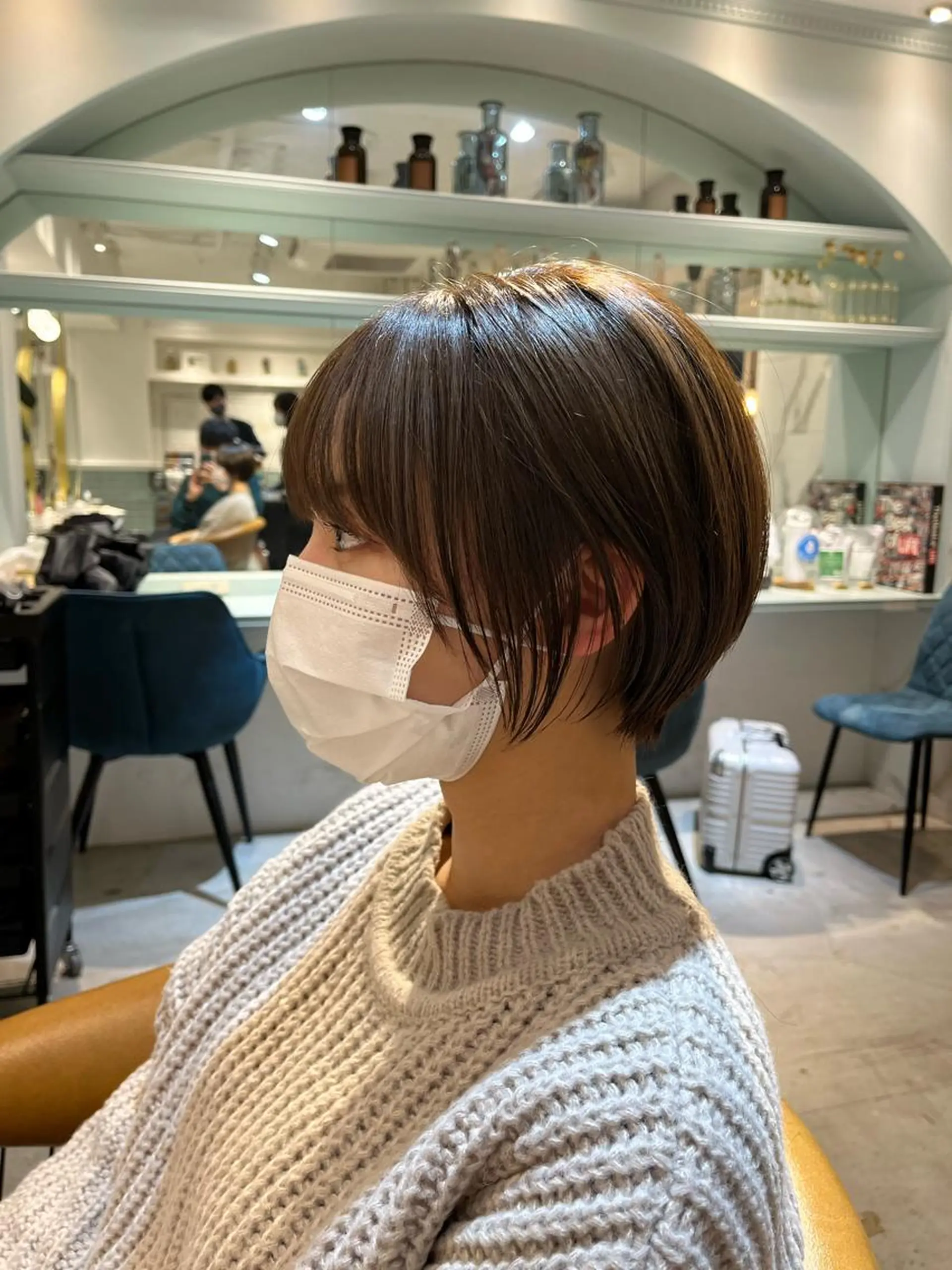 ショート 髪質改善レイヤー/ ボブたんの翔太のヘアスタイル