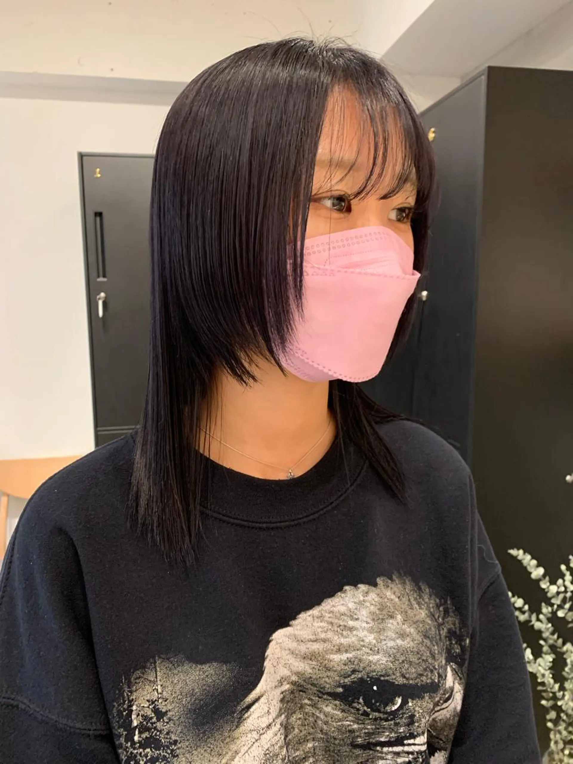 ミディアム ヘアカラー ラフパーマ/ボブ/ 似合わせヘア/ショウのヘアスタイル