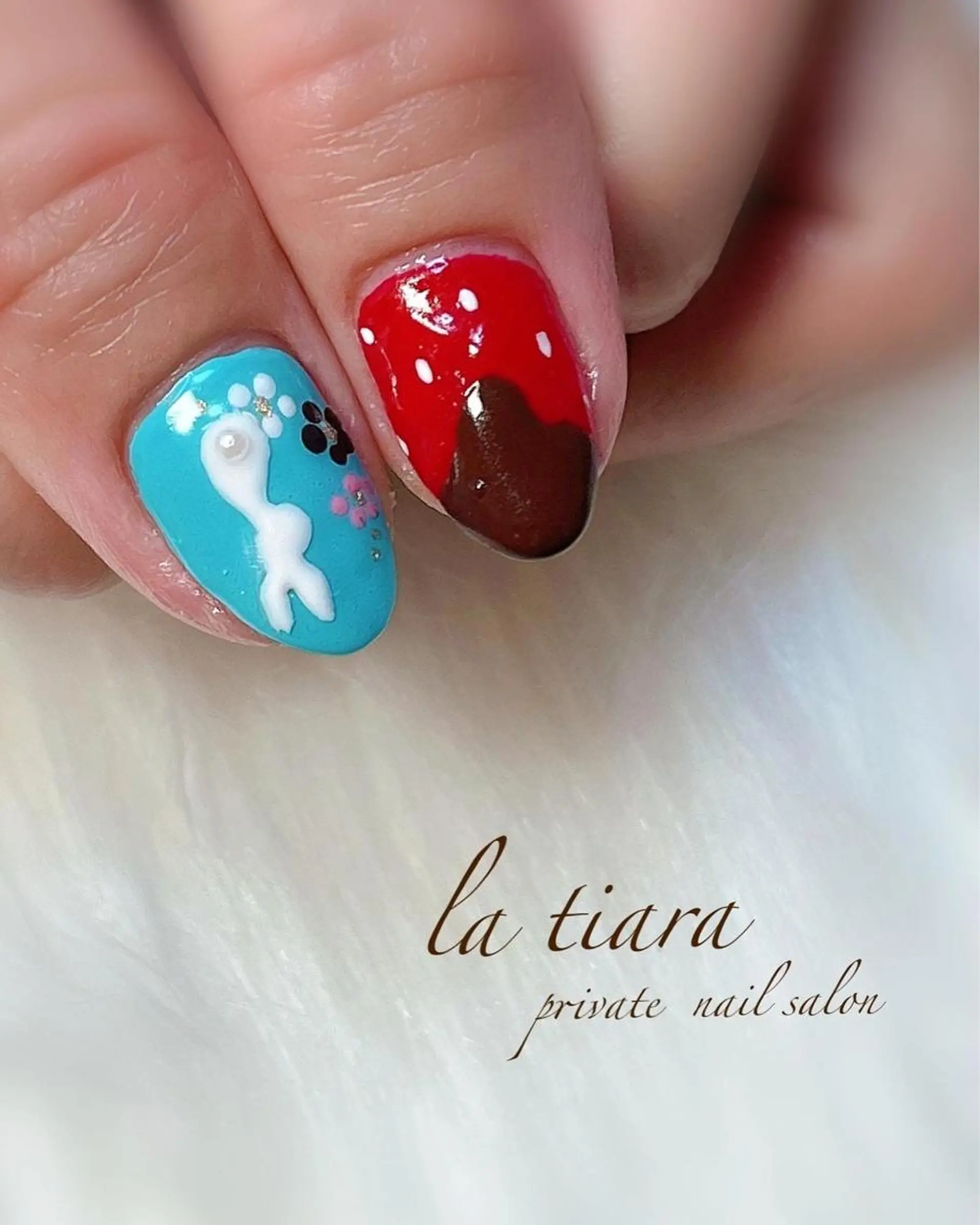ネイル Blue bird  nailのネイルデザイン