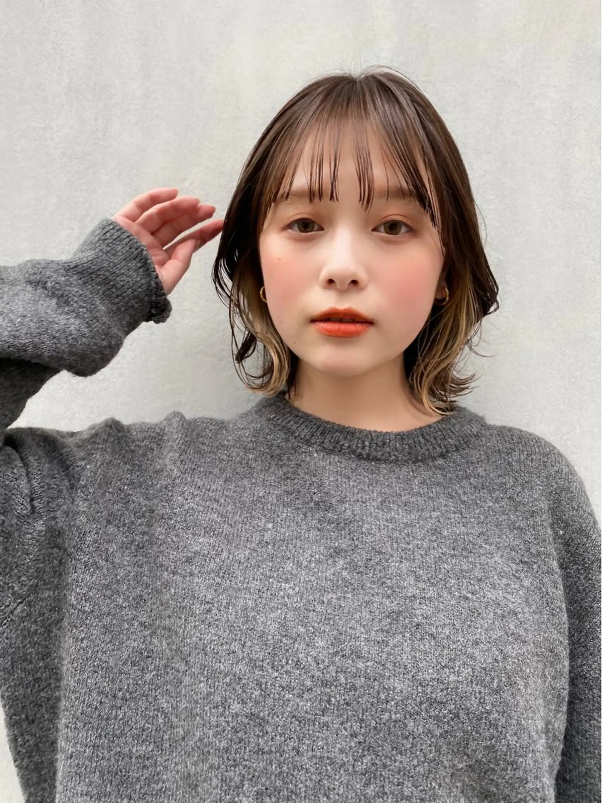 ミディアム ヘアカラー トリートメント ★ 里奈★のヘアスタイル