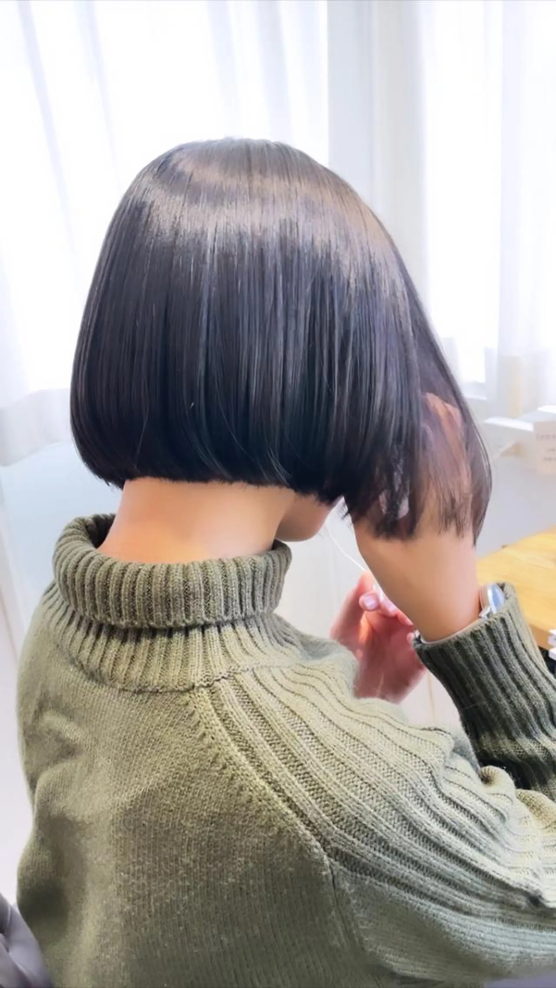 ミディアム i'll 未空のヘアスタイル