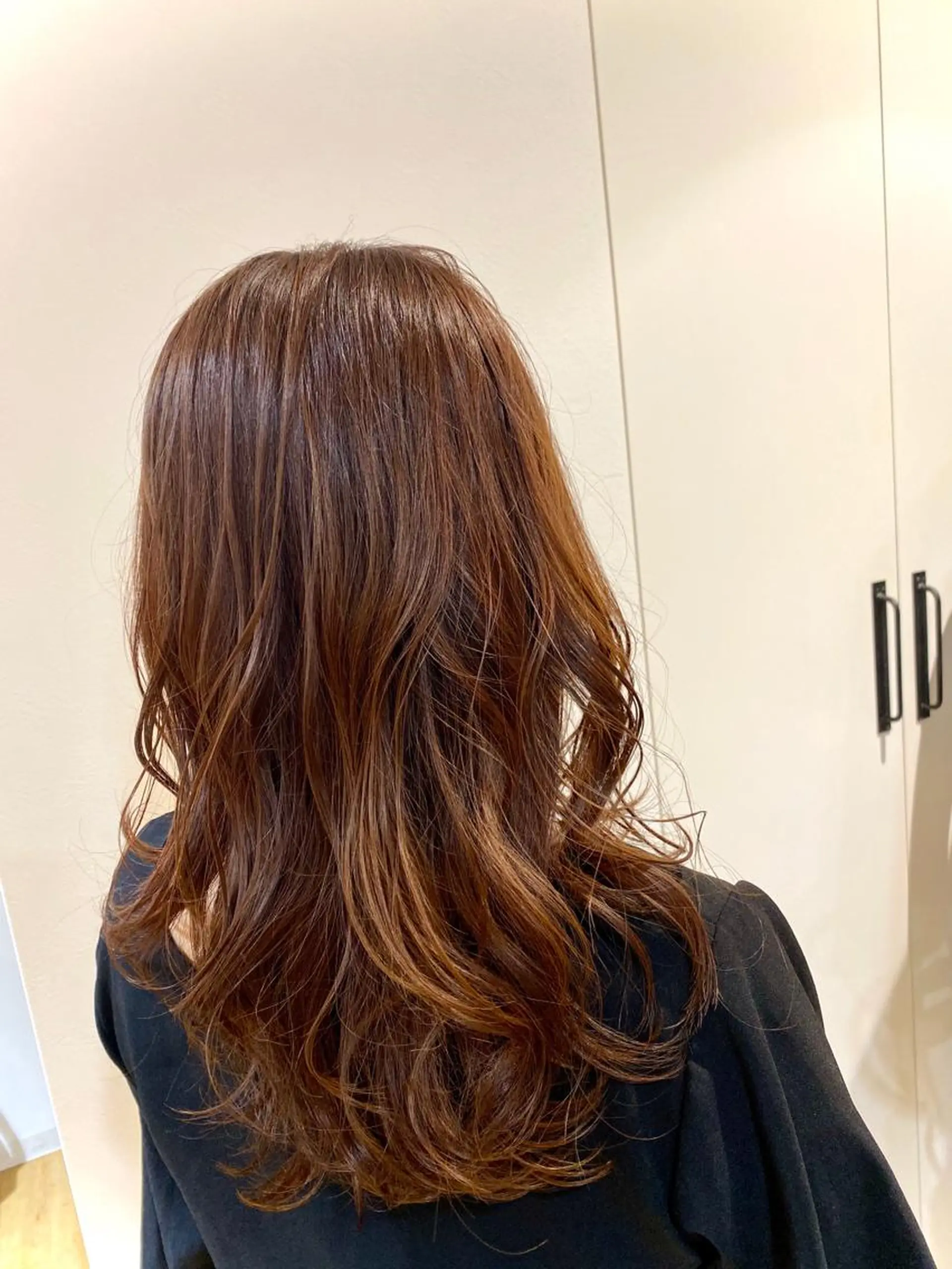 セミロング カラー カット ヘアカラー トリートメント Kazu .Kのヘアスタイル