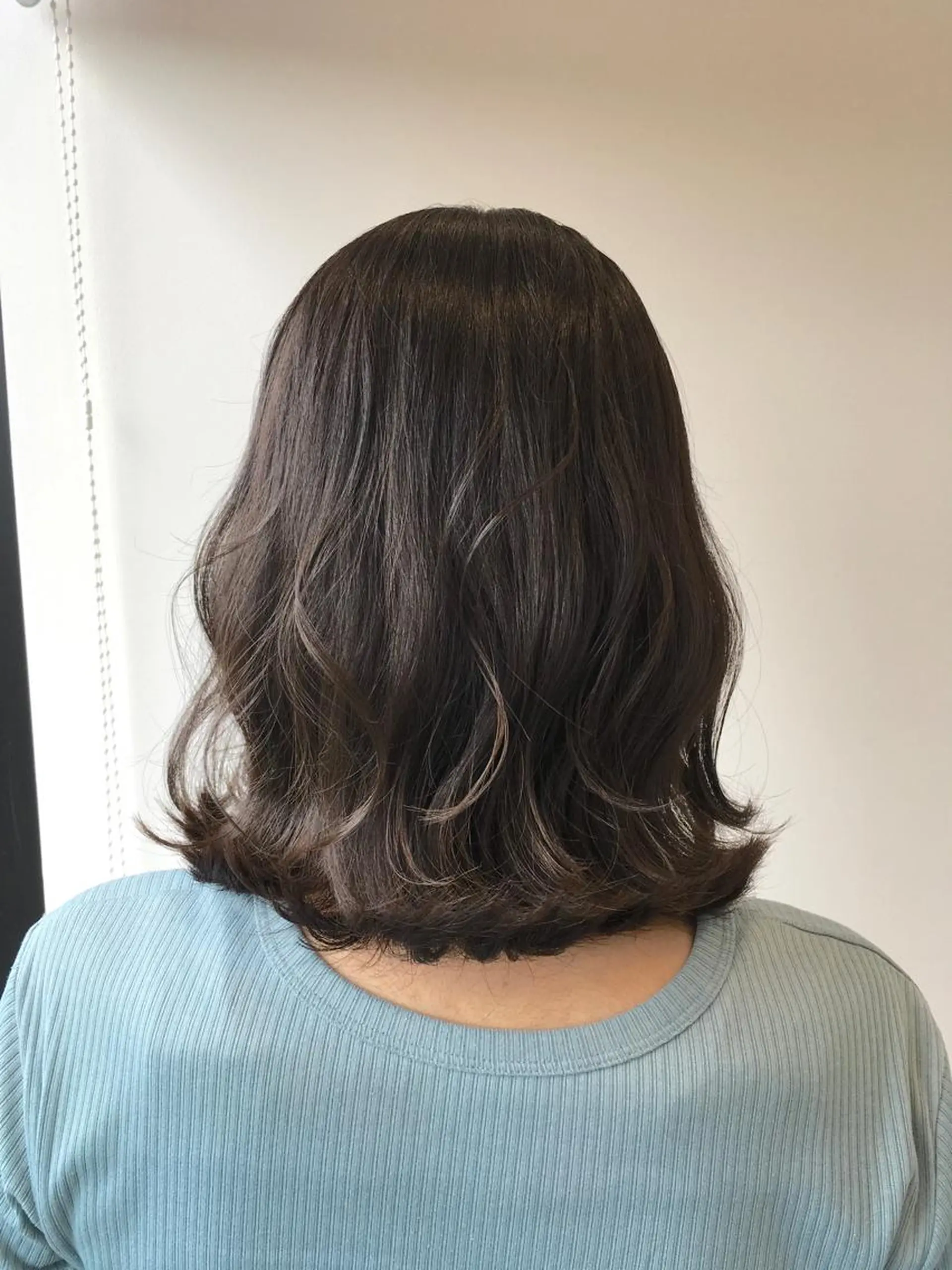 ミディアム カラー ヘアカラー トリートメント ヘッドスパ ヘアセット yoshi ☆のヘアスタイル