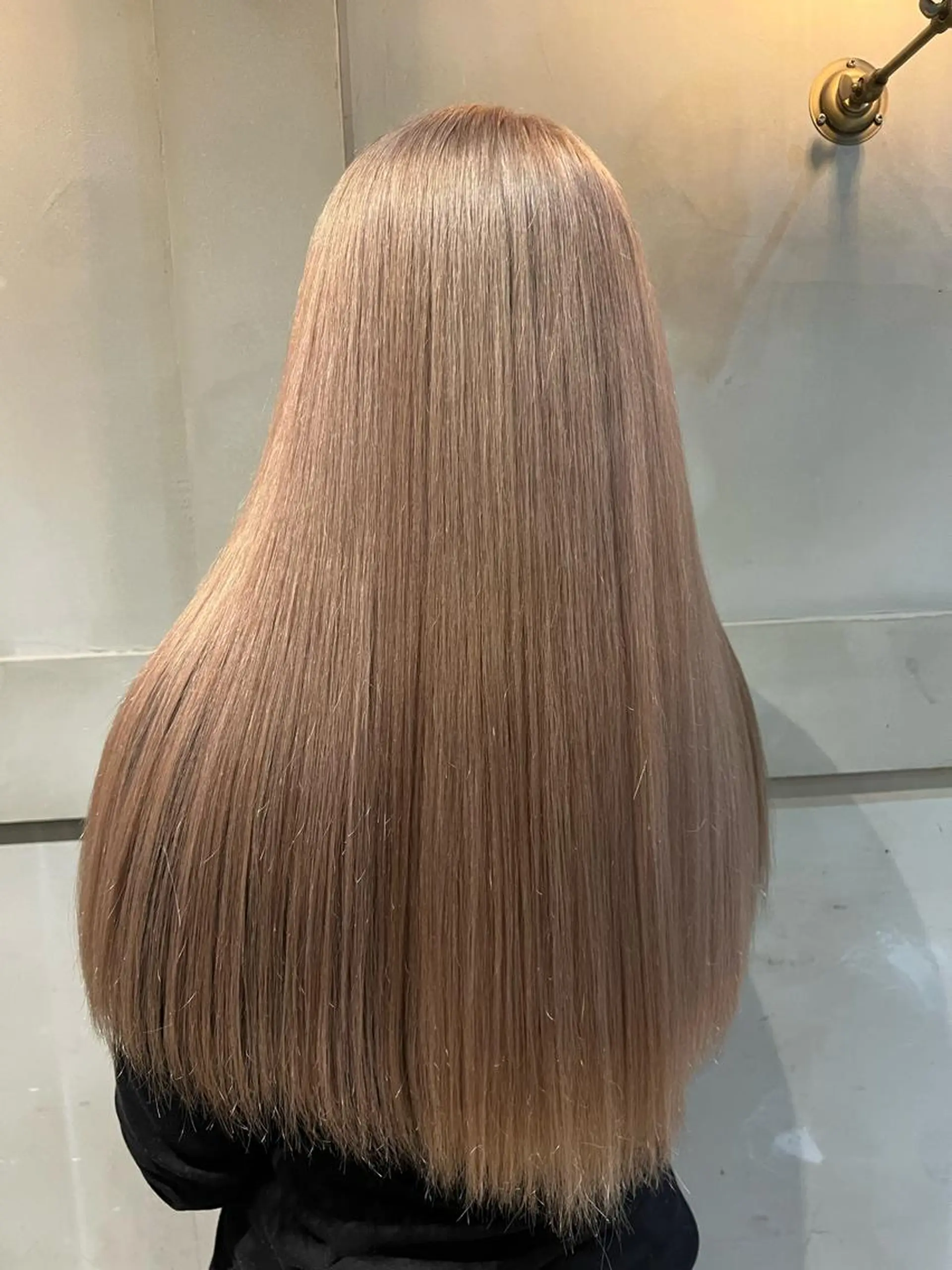 ロング カット ヘアカラー amie所属・amie三宮 NAKANOのヘアスタイル