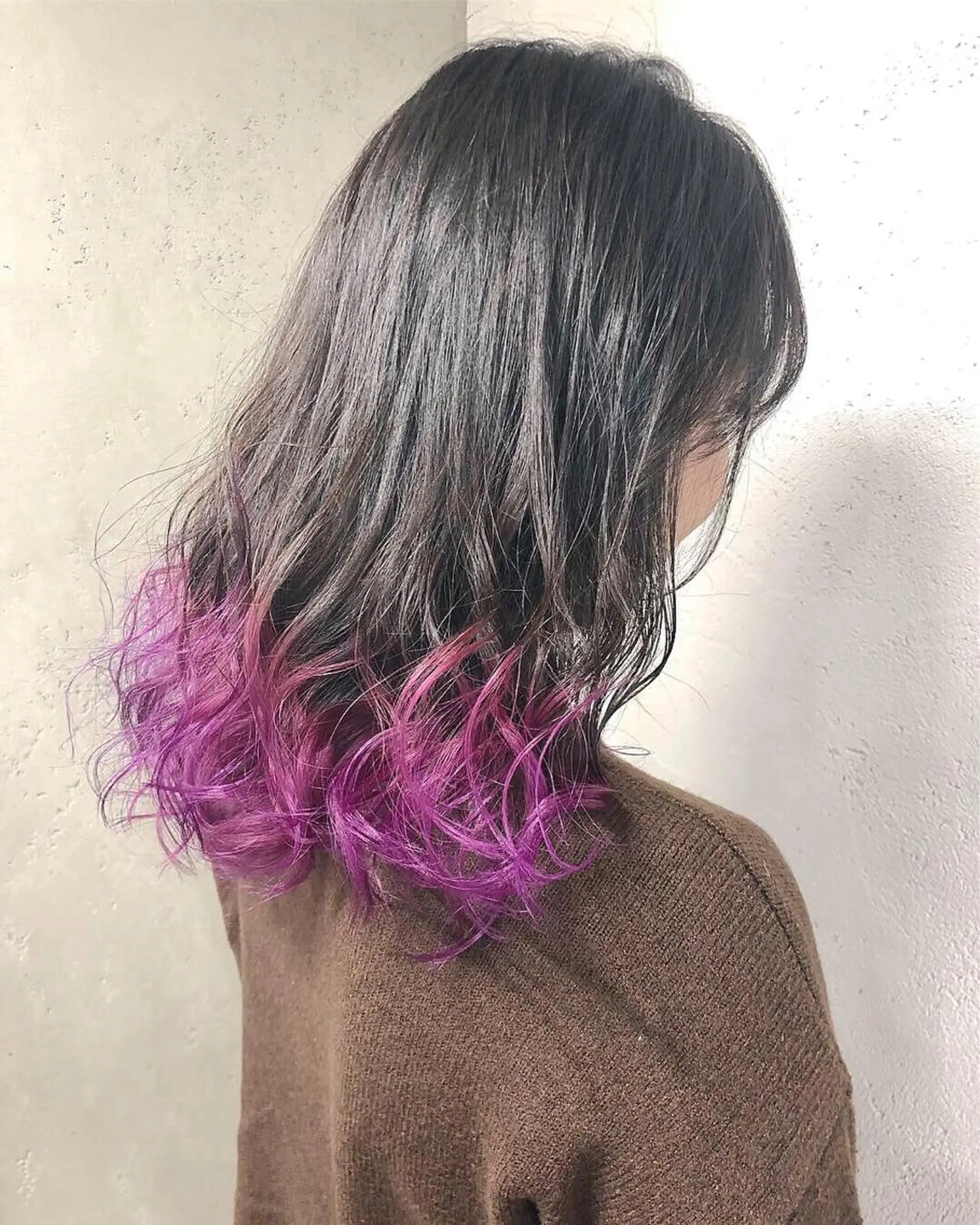 セミロング カラー ヘアアレンジ 【池袋/スパイキー ショート】ⓝⓘⓜⓤのヘアスタイル