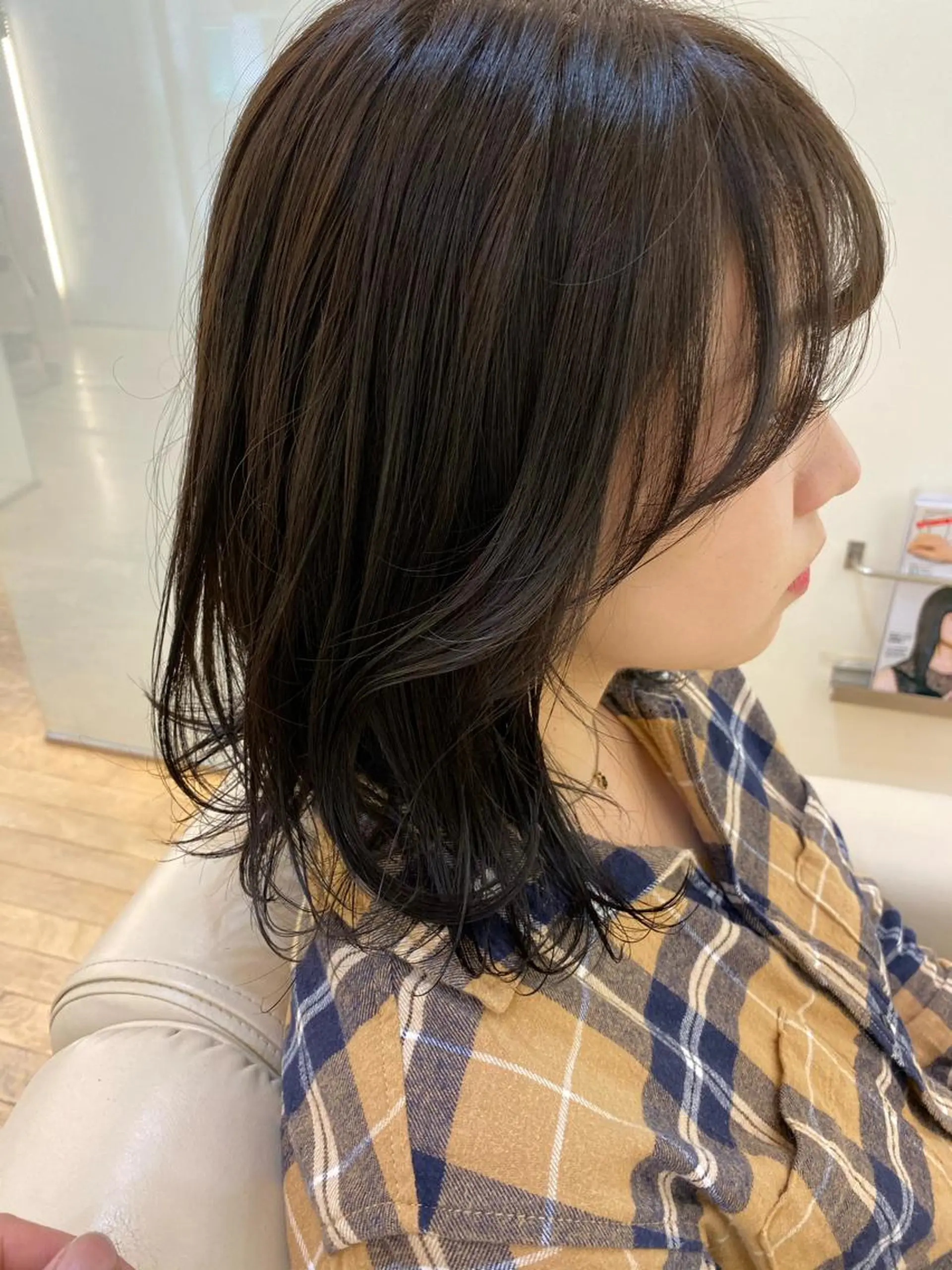 ミディアム カラー ヘアカラー 『髪質改善』服部 隆志のヘアスタイル