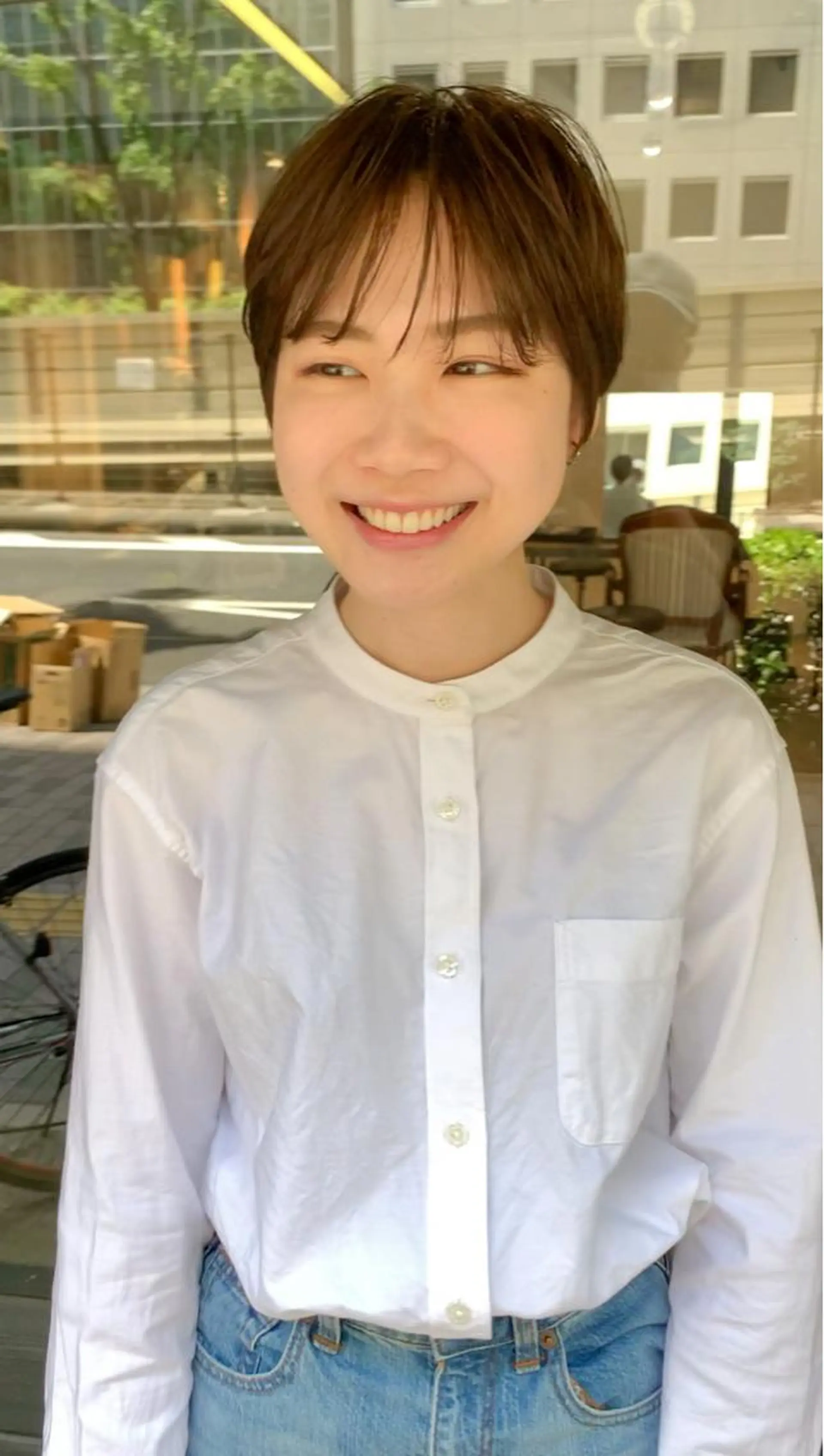 ショート ショートヘア カット 縮毛矯正 トリートメント kvell by urban.所属・ショート・ボブ ・ウルフ✂︎IMAIのヘアスタイル