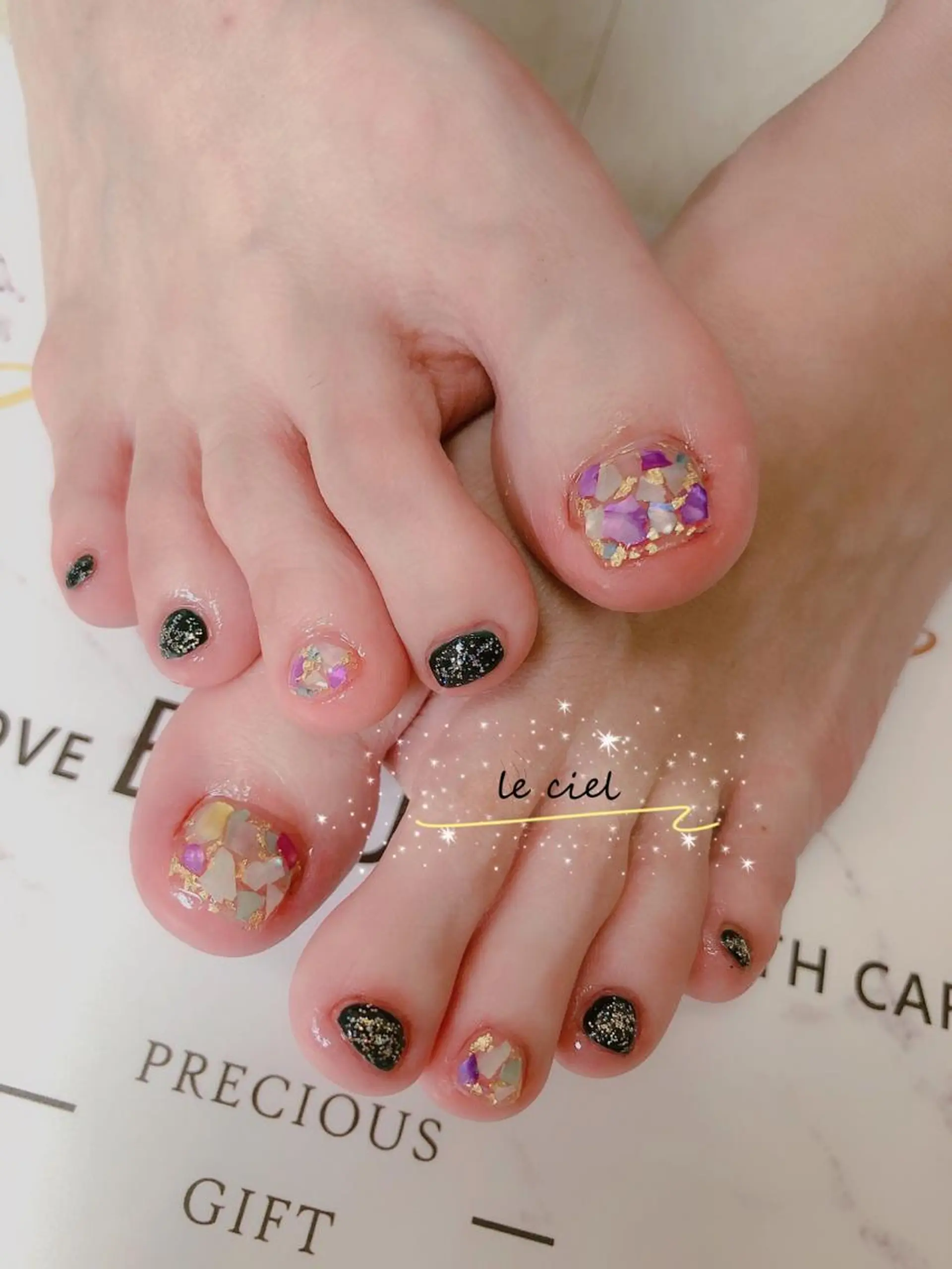 ネイル フットネイル Naka Rieのネイルデザイン