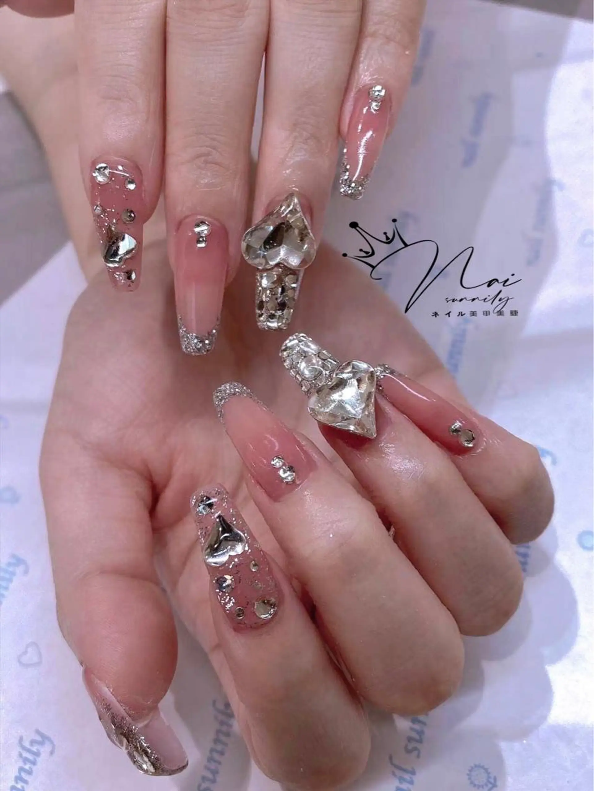 ネイル 長さだし専門店 M2　rikaのネイルデザイン