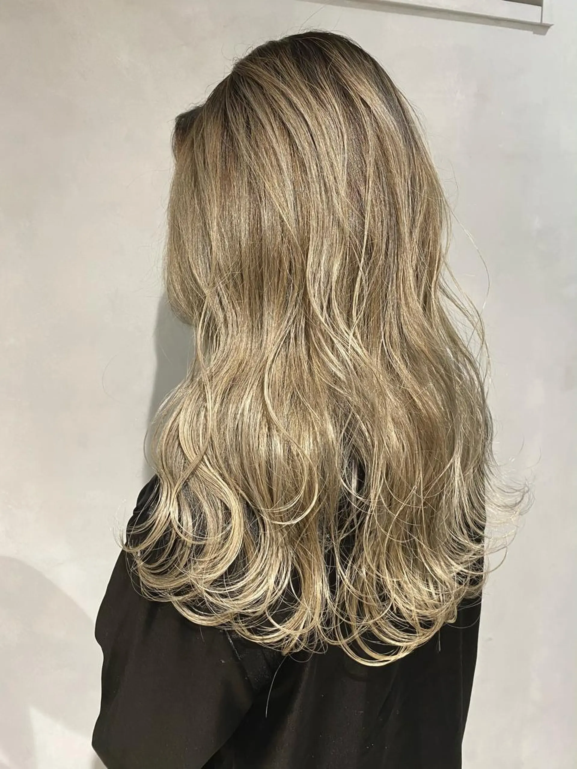 ロング カラー M IIのヘアスタイル